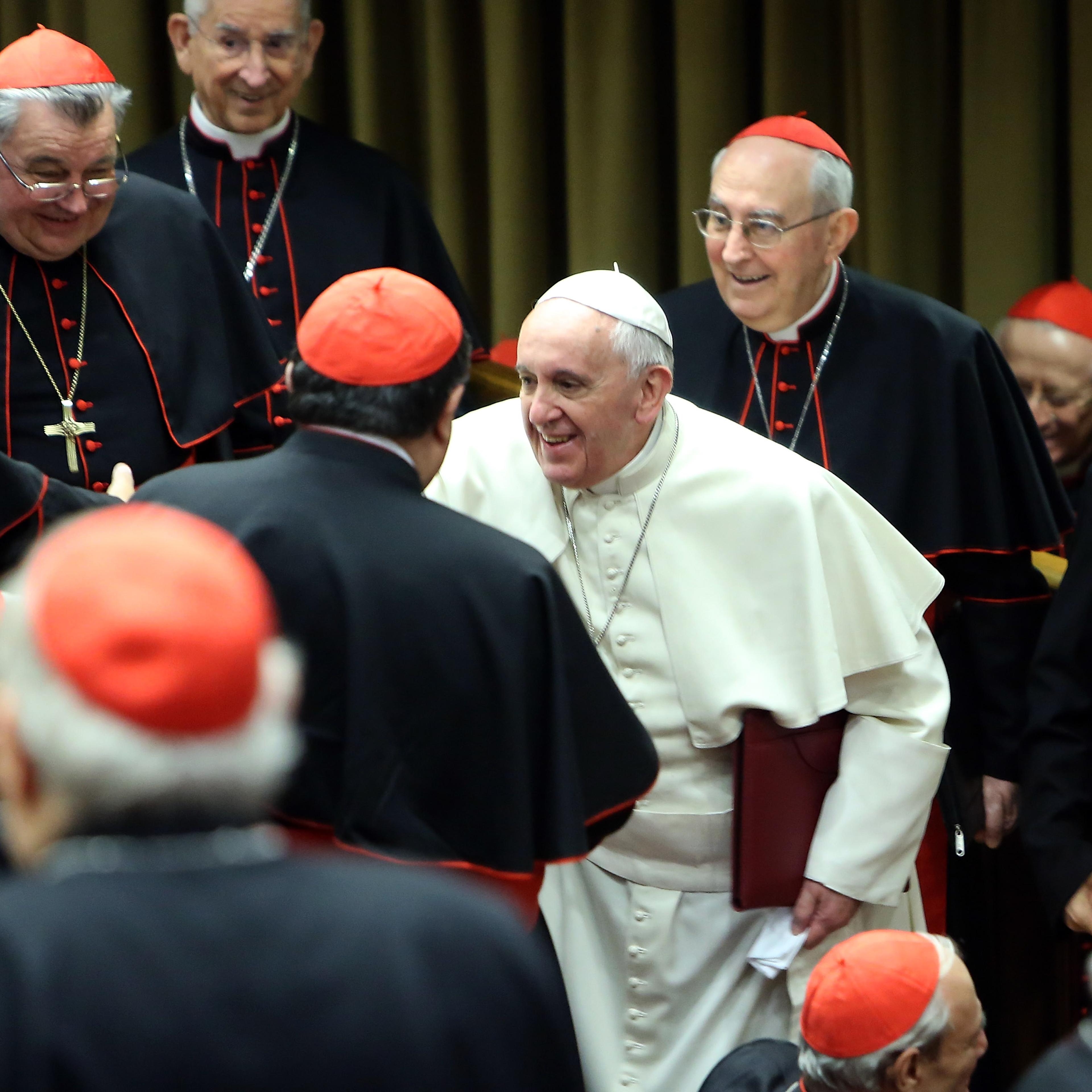 Extraordinary Consistory On the Themes of Family Is Held At Vatican