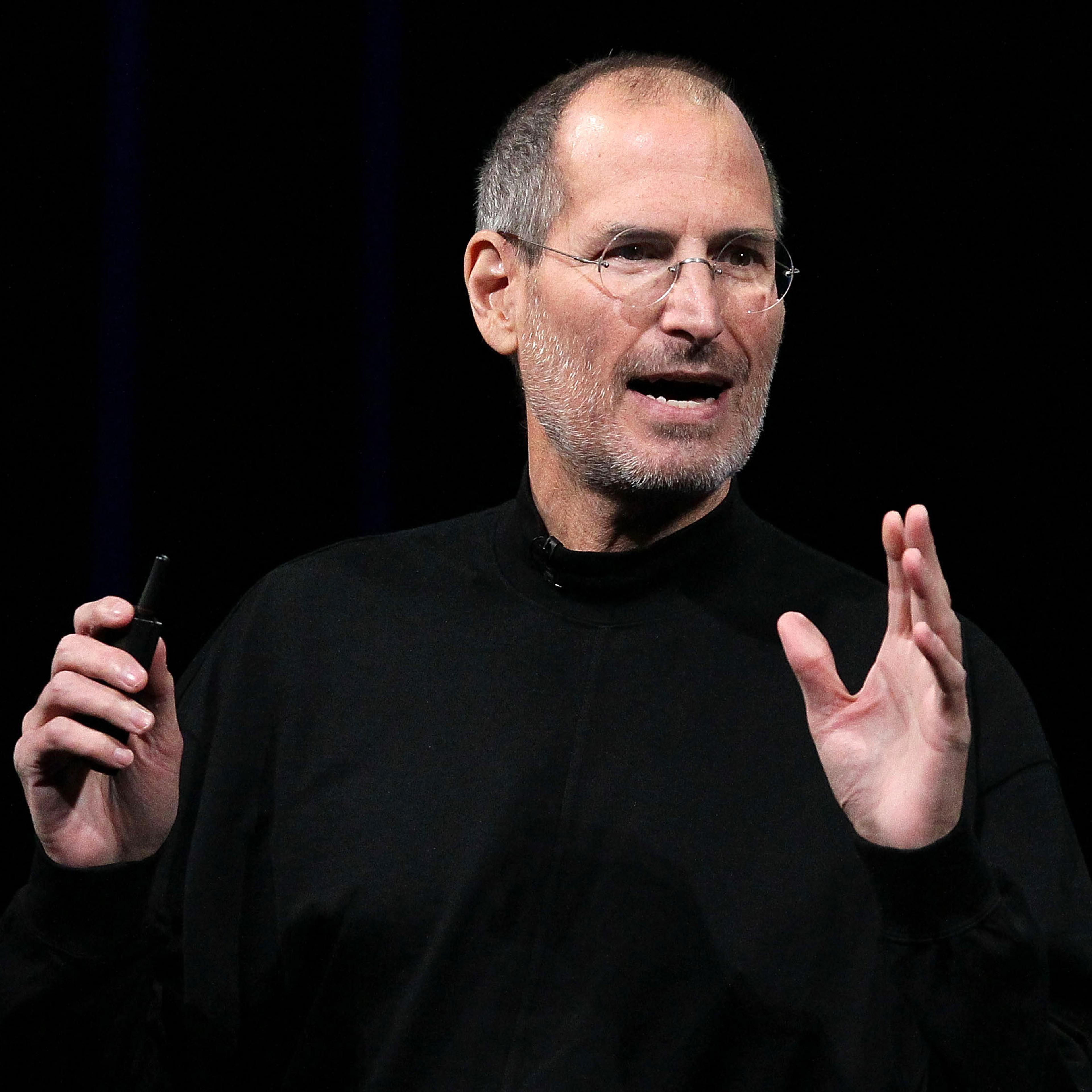 Apple Inc. CEO Steve Jobs announces the new iPad as he speaks during an Apple Special Event at Yerba Buena Center for the Arts January 27, 2010 in San Francisco, California.