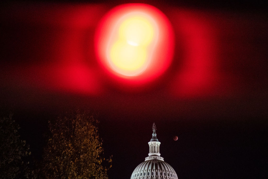 Beaver Blood Moon Lunar Eclipse on Election Day