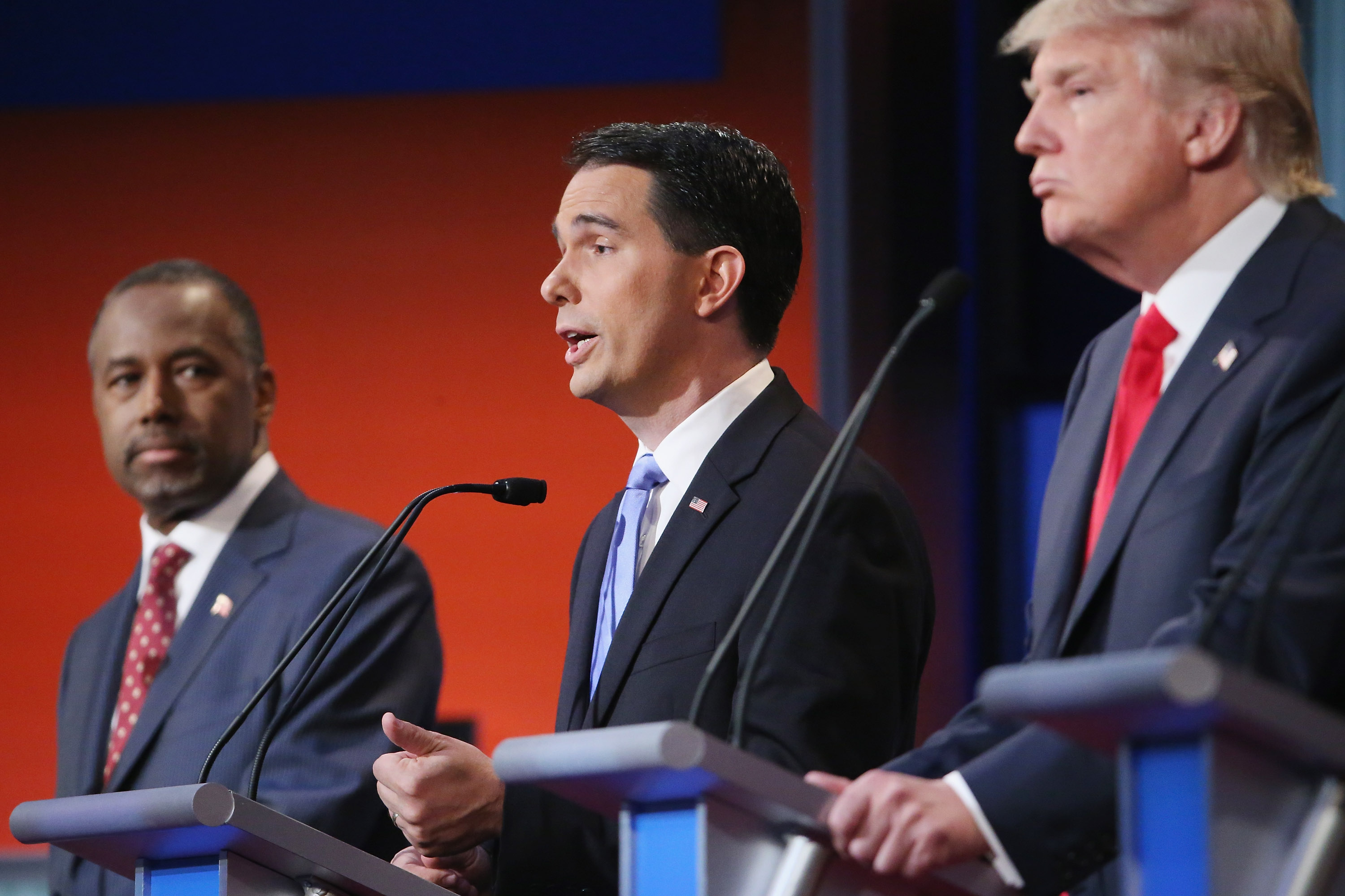 Top-Polling GOP Candidates Participate In First Republican Presidential Debate