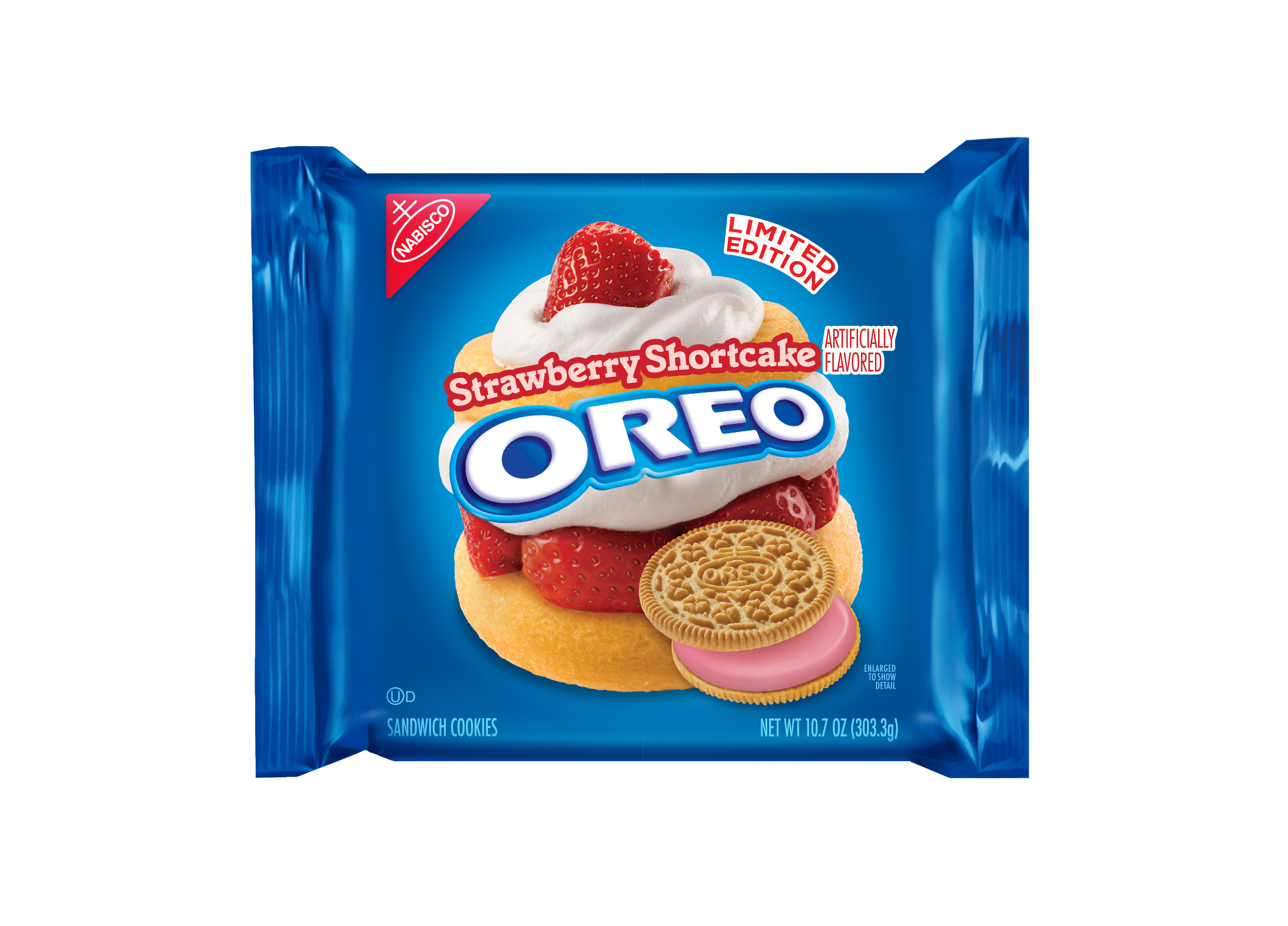 Strawberry shortcake flavored Oreos will hit stores April 4 for a limited time only.