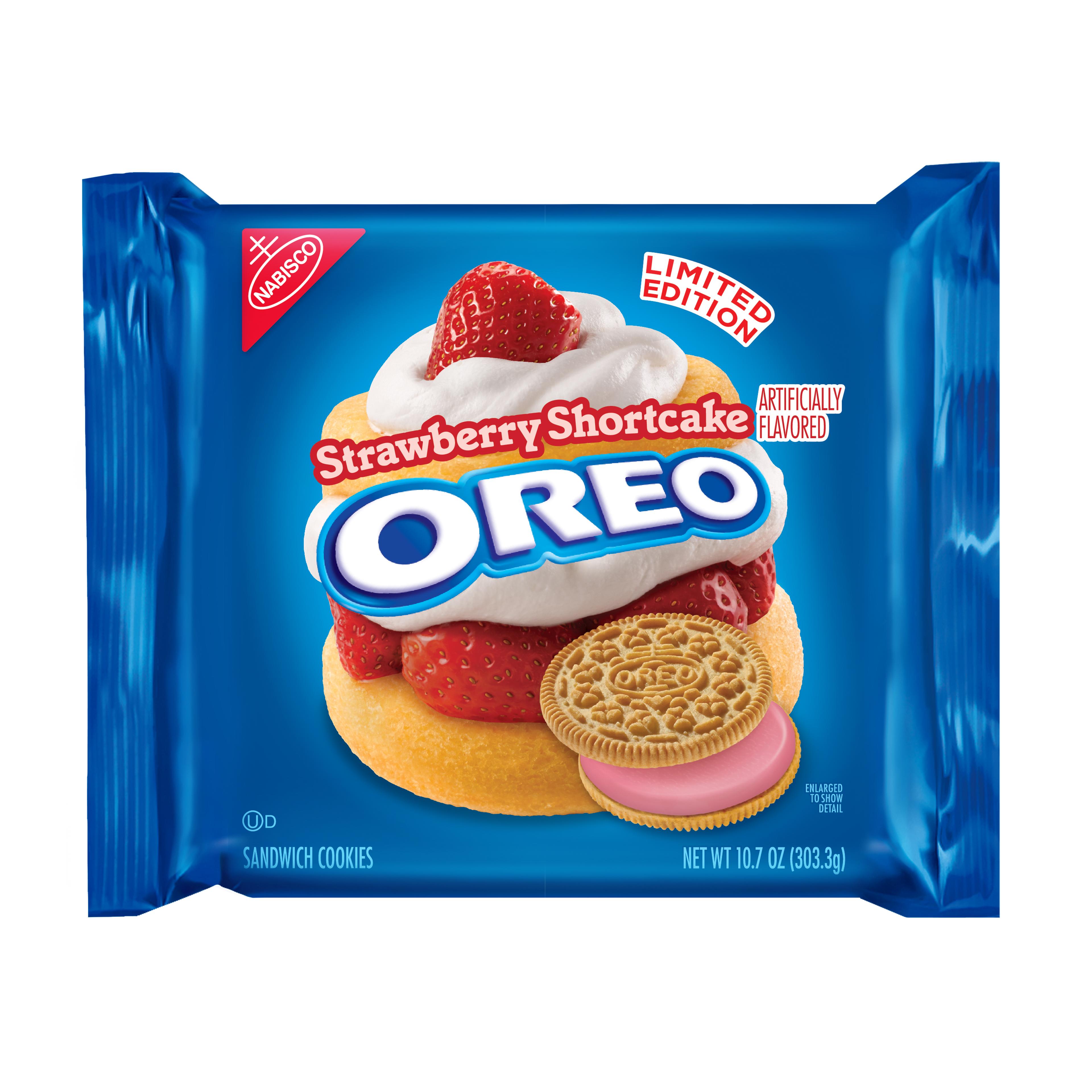 Strawberry shortcake flavored Oreos will hit stores April 4 for a limited time only.
