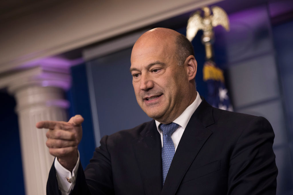 Former White House chief economic adviser Gary Cohn