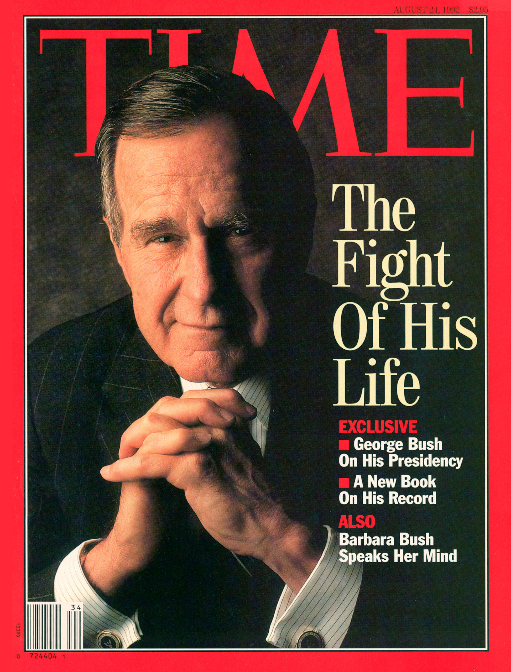 See President George H.W. Bush on the Cover of TIME Magazine