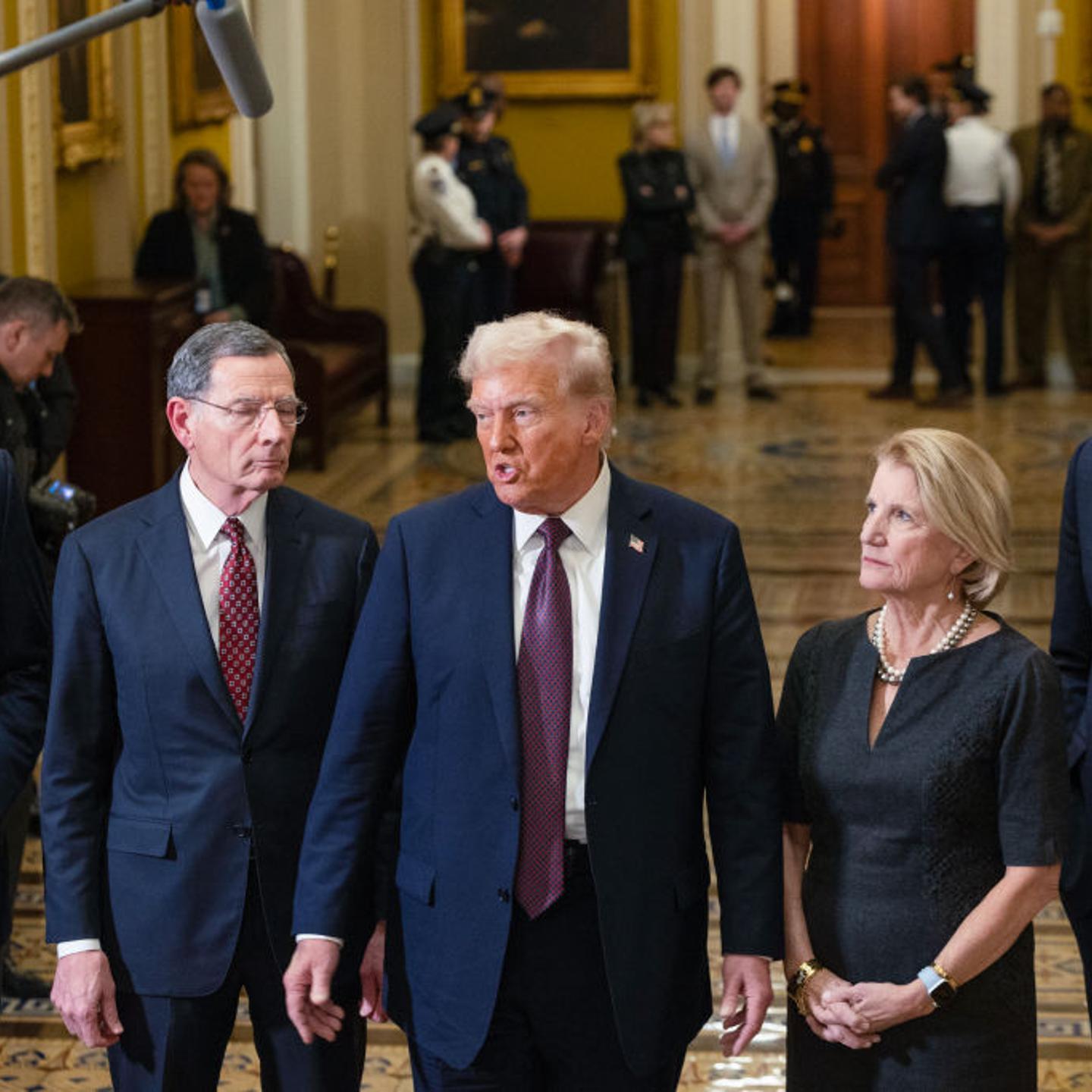 President-Elect Trump Meets With Republican Senators In Washington, D.C.
