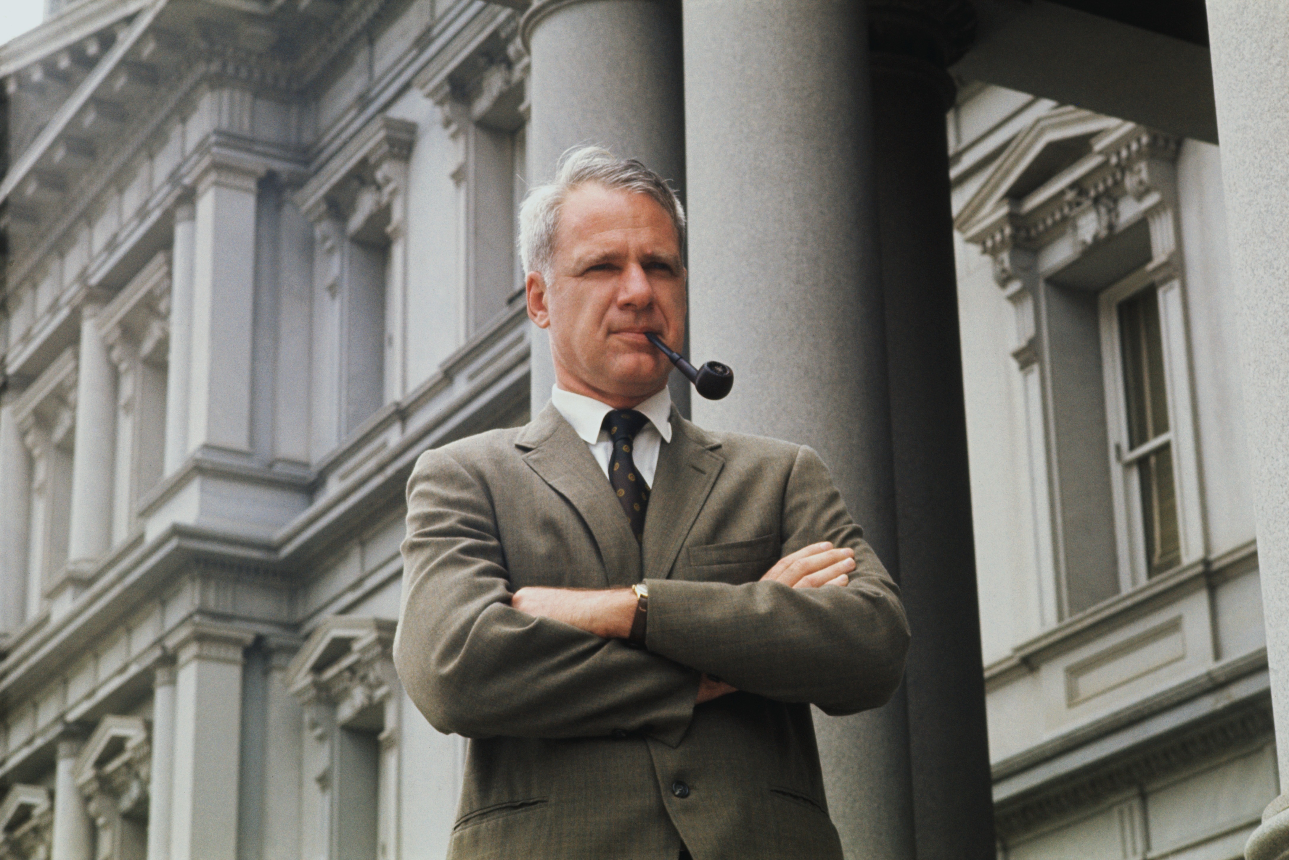 Schlesinger, photographed in Washington in 1971, died March 27 at 85