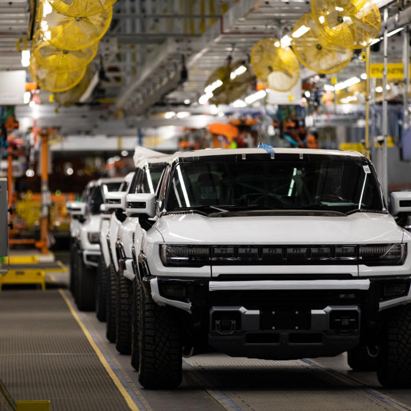 President Biden Visits General Motors' Factory Zero Electric Vehicle Factory