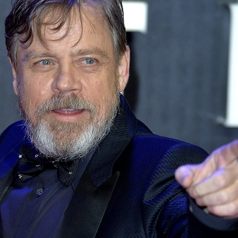 Mark Hamill attends the European Premiere of 'Star Wars: The Force Awakens' at Leicester Square on December 16, 2015 in London, England.