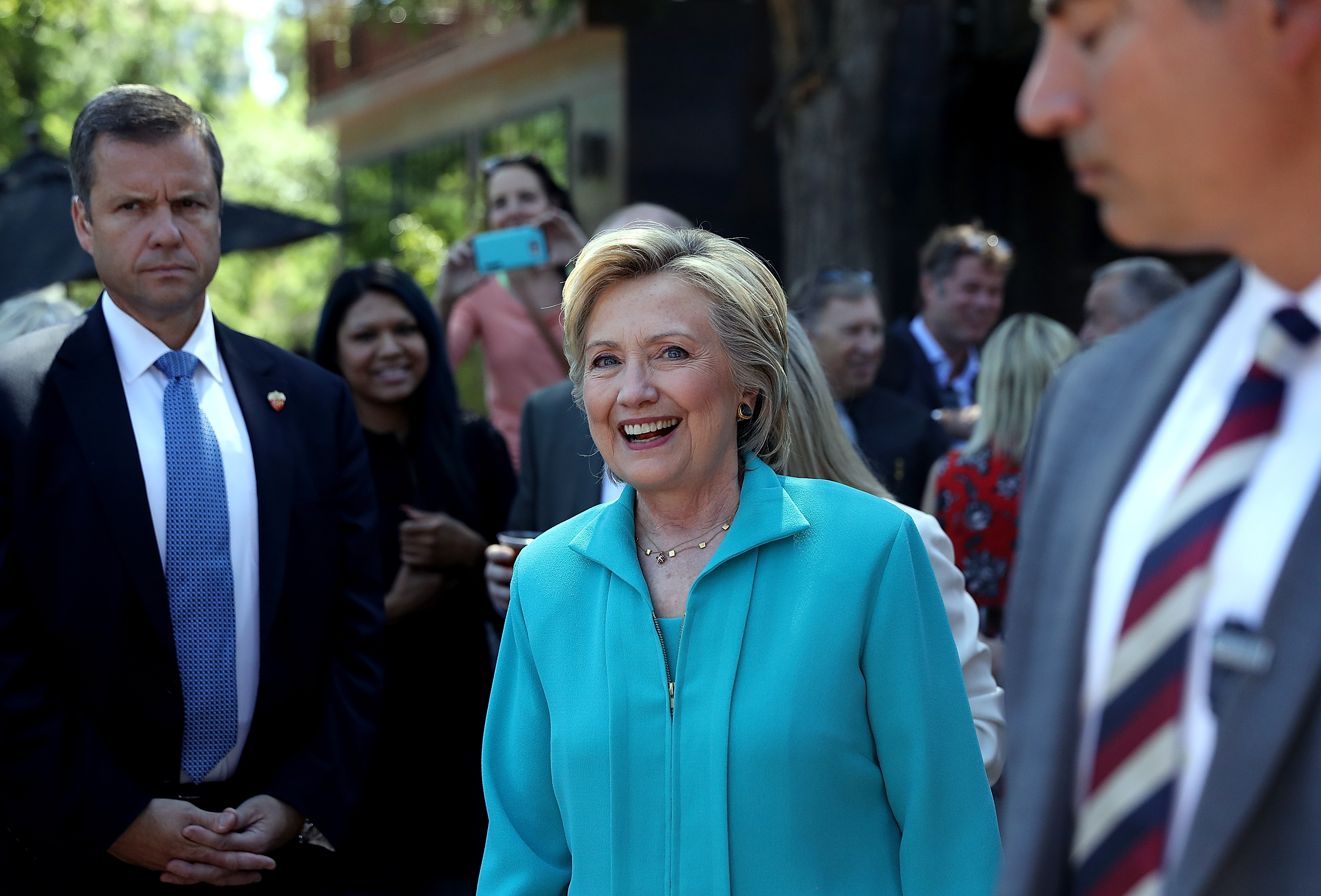 Hillary Clinton Discusses Donald Trump's Policies At Reno, NV Campaign Event