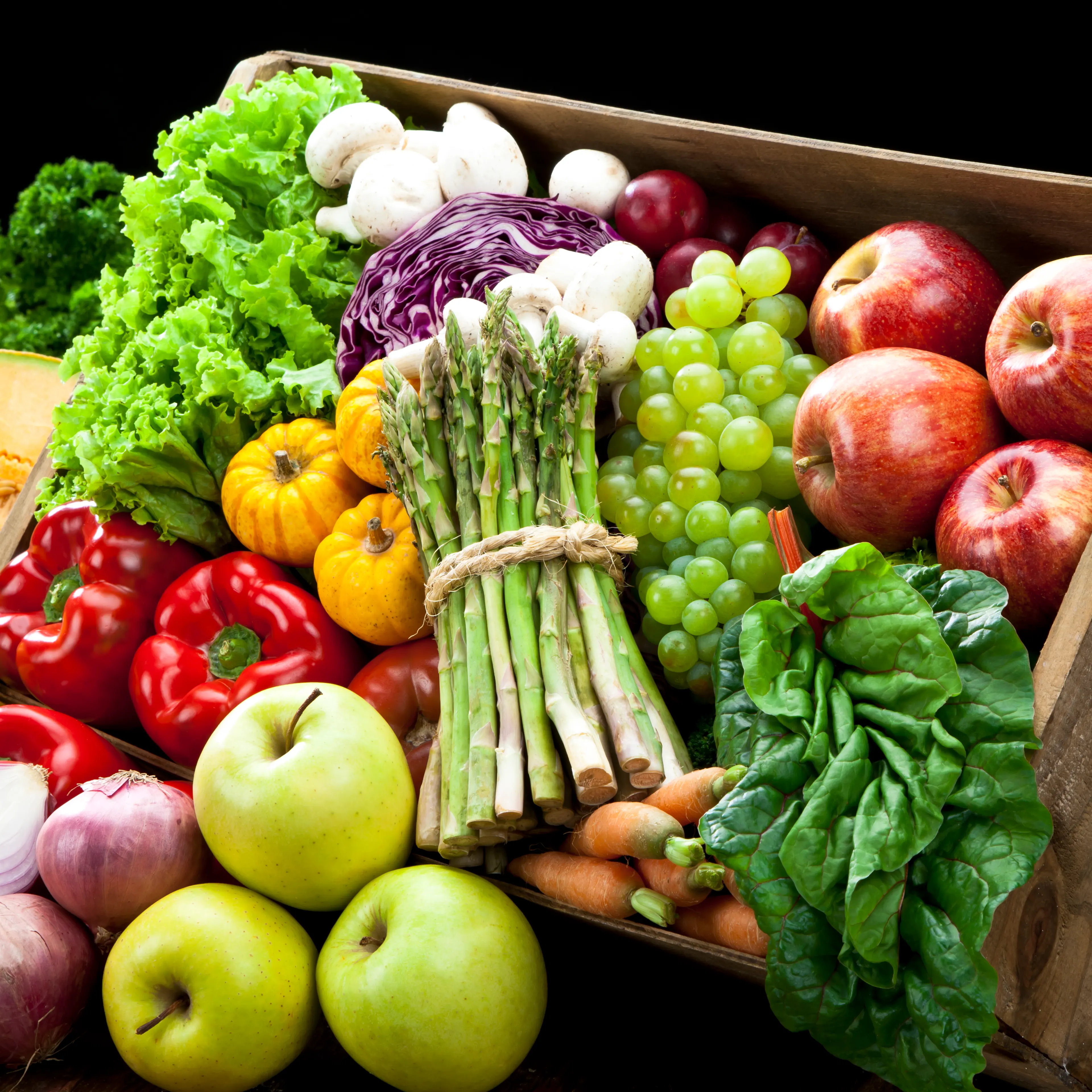 Fruits and vegetables