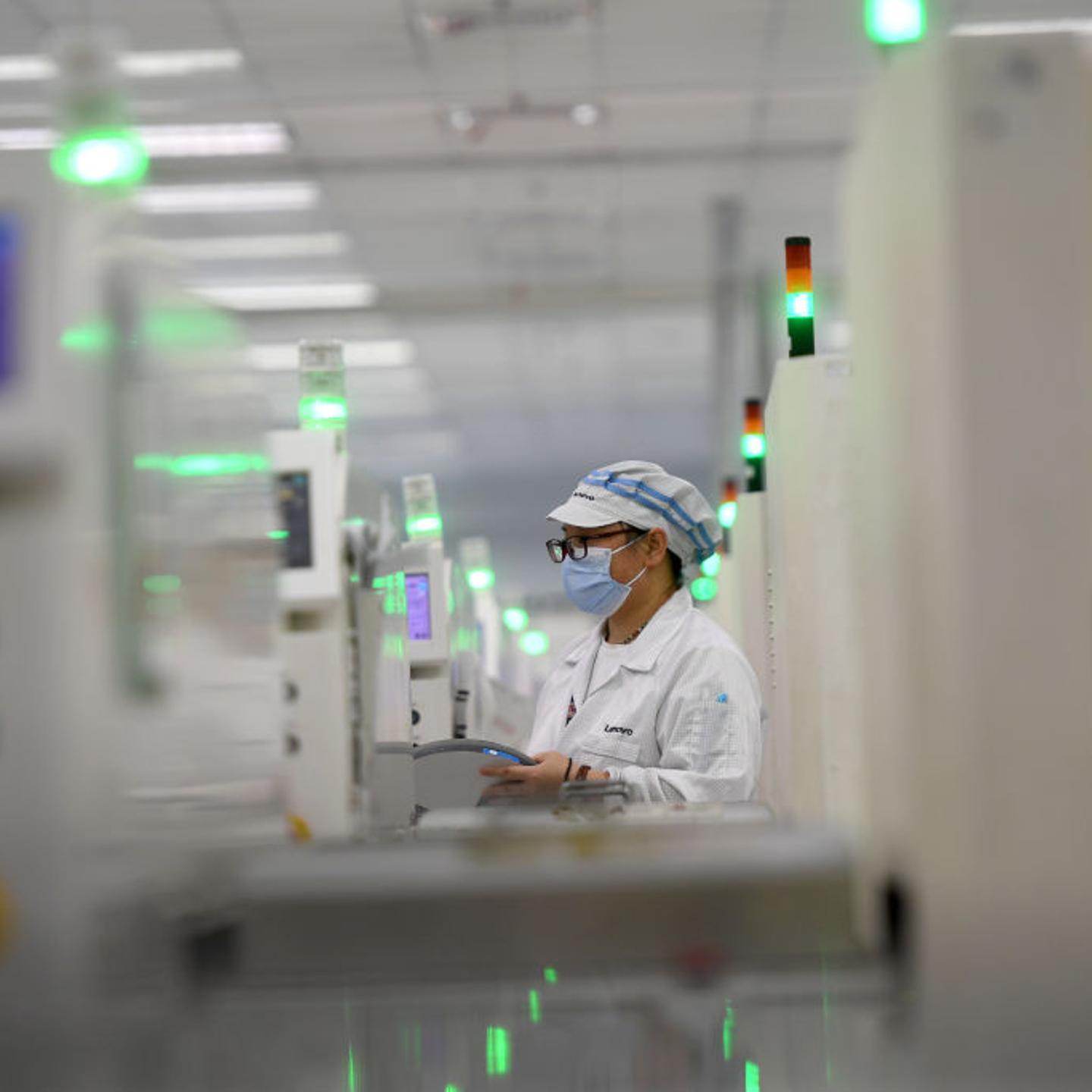China Wuhan Smartphone Production