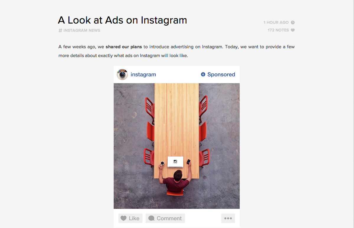 Instagram Rolls Out New Advertisements