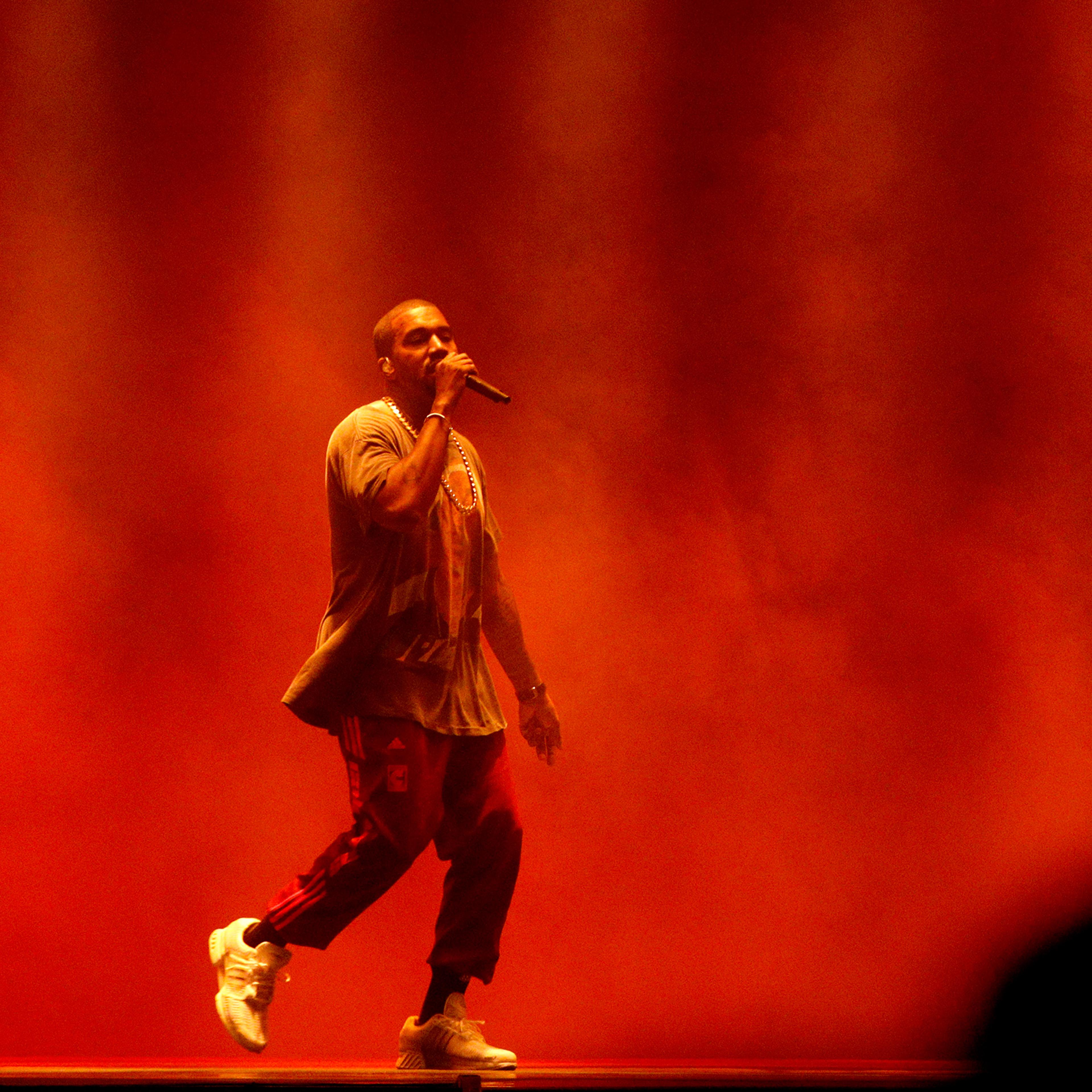 Kanye West performs onstage during The Meadows Music & Arts Festival on Oct. 2, 2016 in New York.