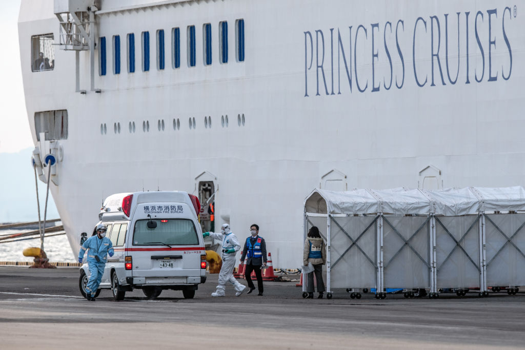Japan Screens Cruise Ship Diamond Princess For The Wuhan Coronavirus