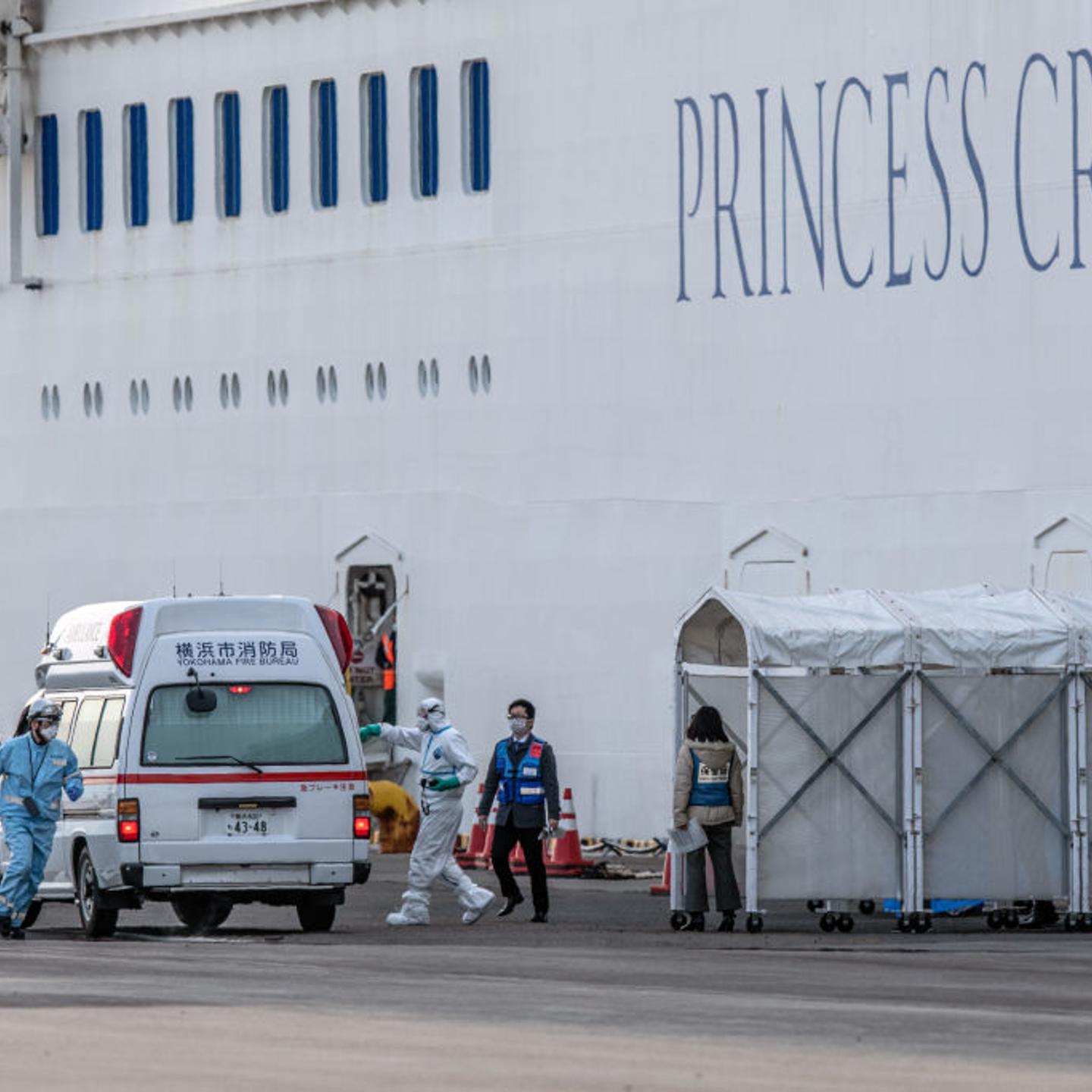 Japan Screens Cruise Ship Diamond Princess For The Wuhan Coronavirus