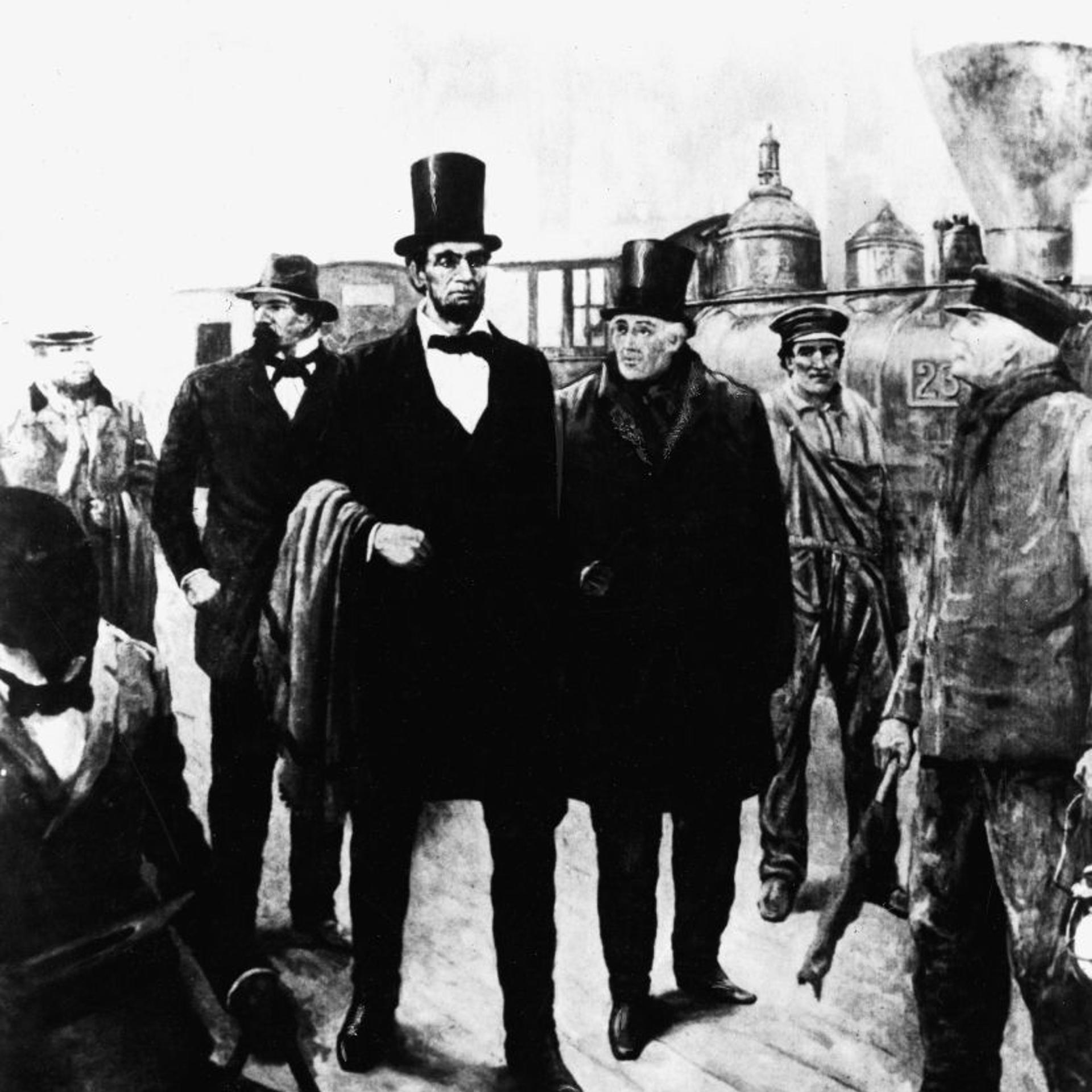 President-Elect Lincoln Arrives In Washington
