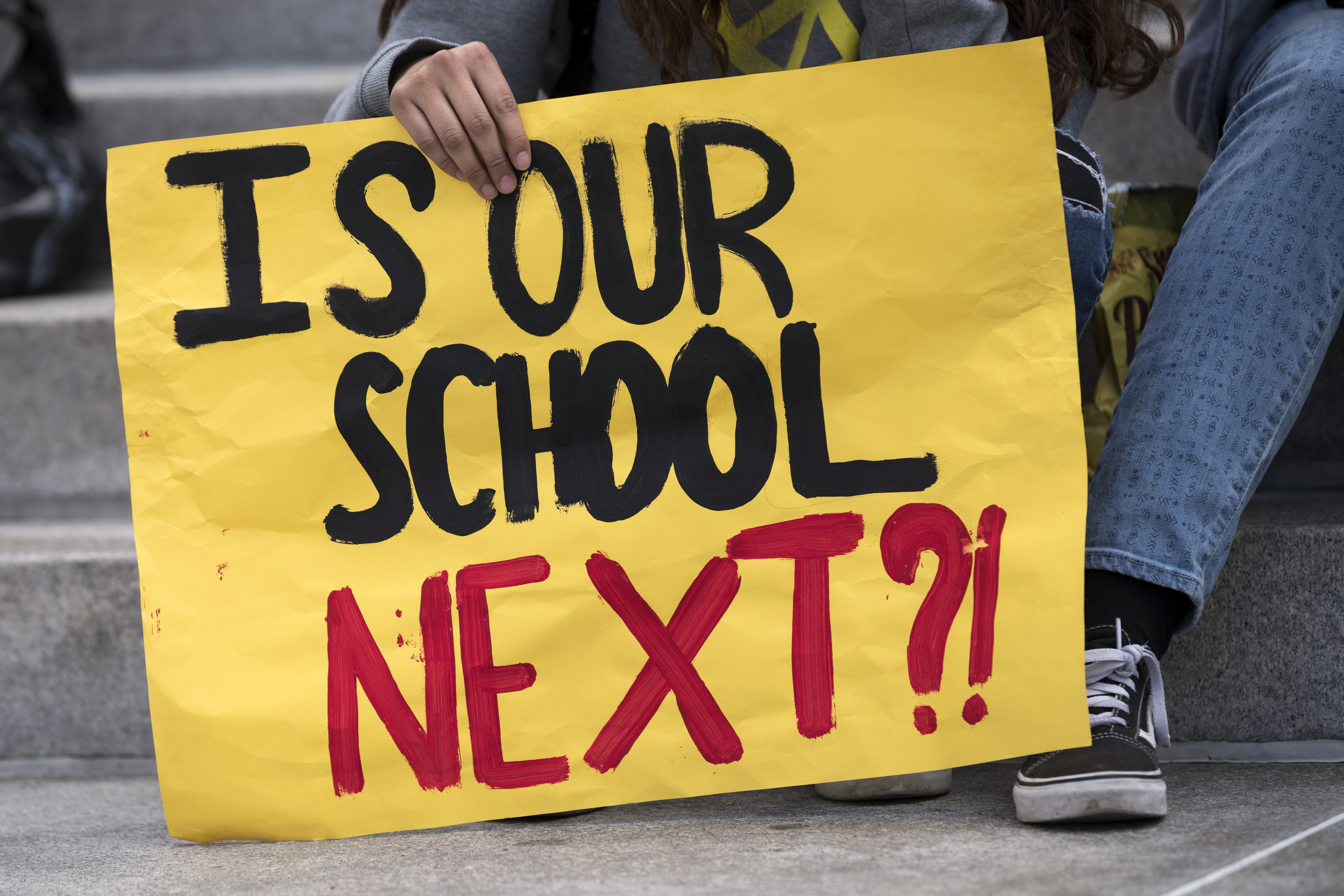 Demonstration Against Florida School Shooting Held In USA