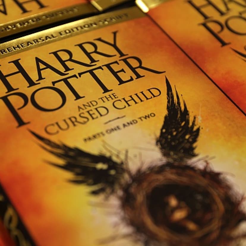 Piles of the new Harry Potter script book 'Harry Potter and the Cursed Child Parts One & Two' are pictured inside Waterstones bookshop on Piccadilly in central London early in the morning of July 31, 2016.