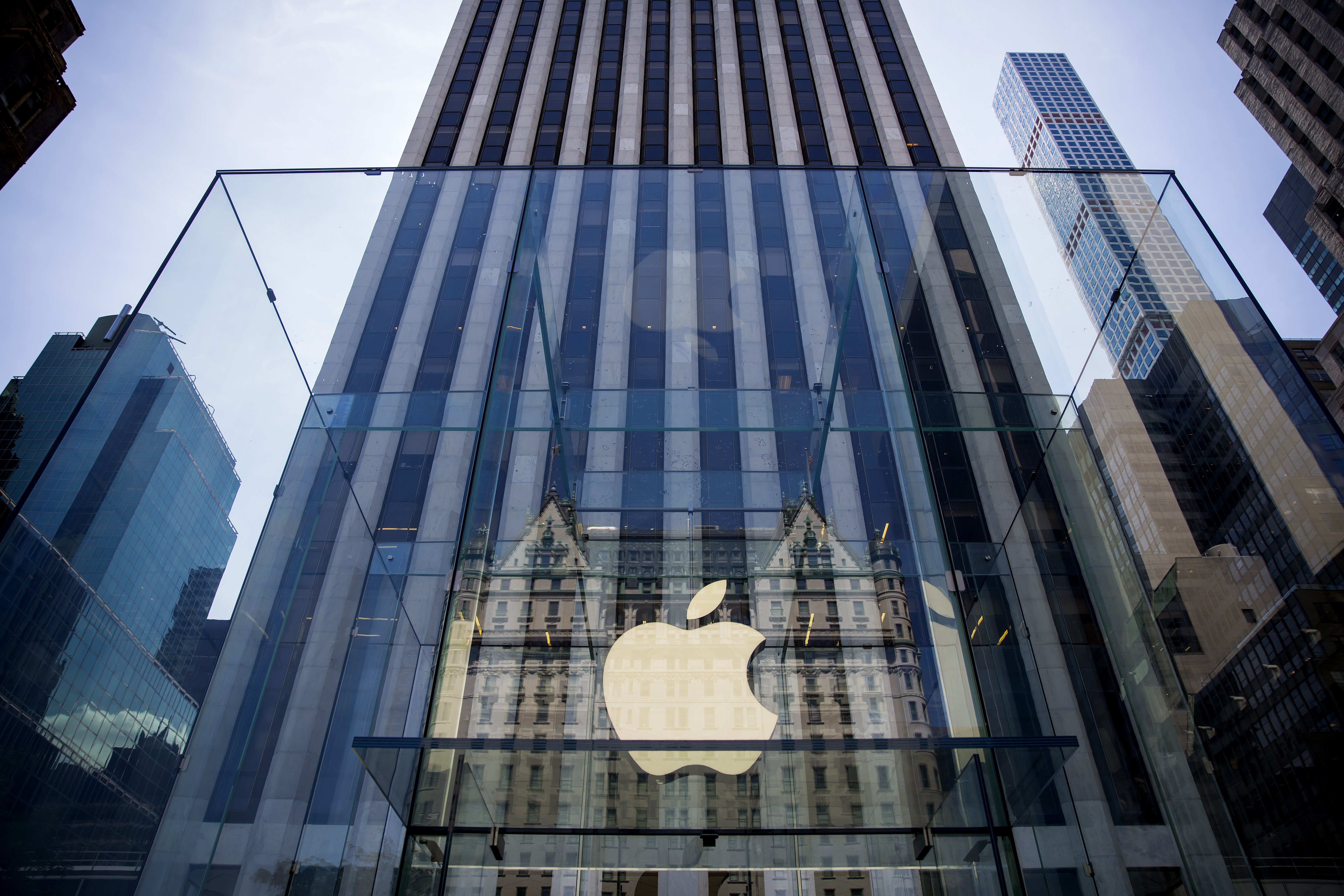 The Apple Store on Fifth Avenue in New York City on June 17, 2015.