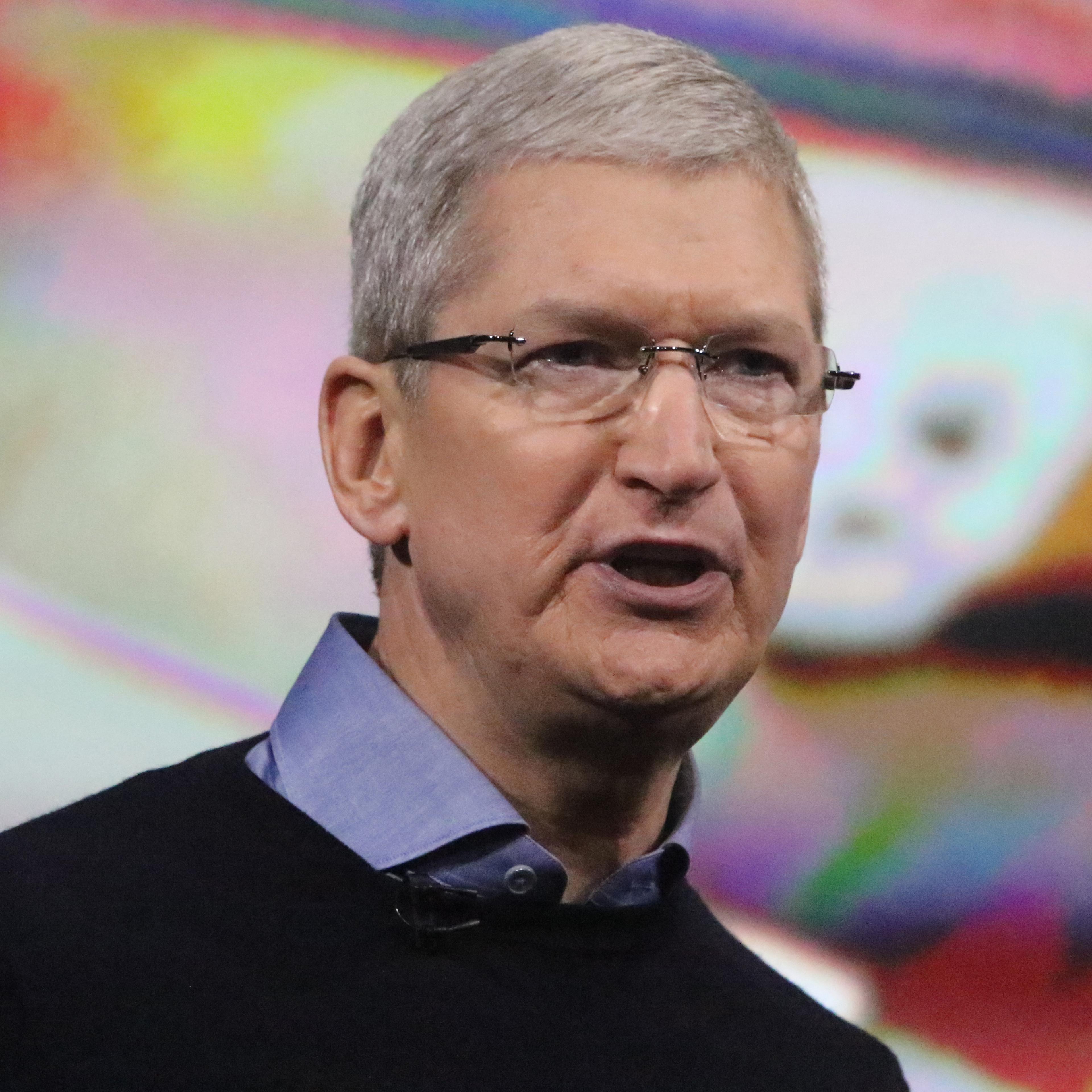 Tim Cook in Cupertino, Calif. on March 21, 2016.