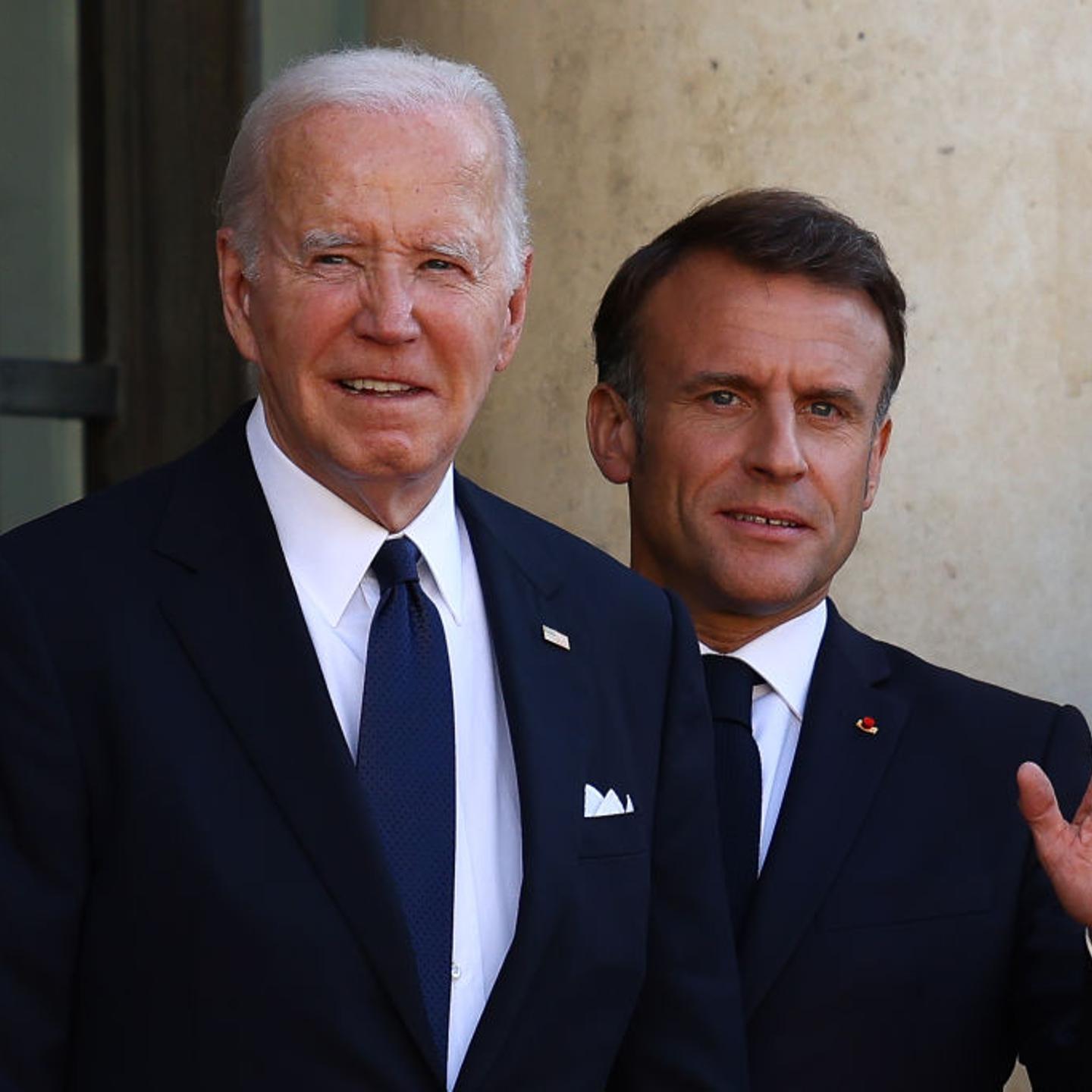France President Macron Hosts U.S. President Biden For State Visit At Elysee Palace