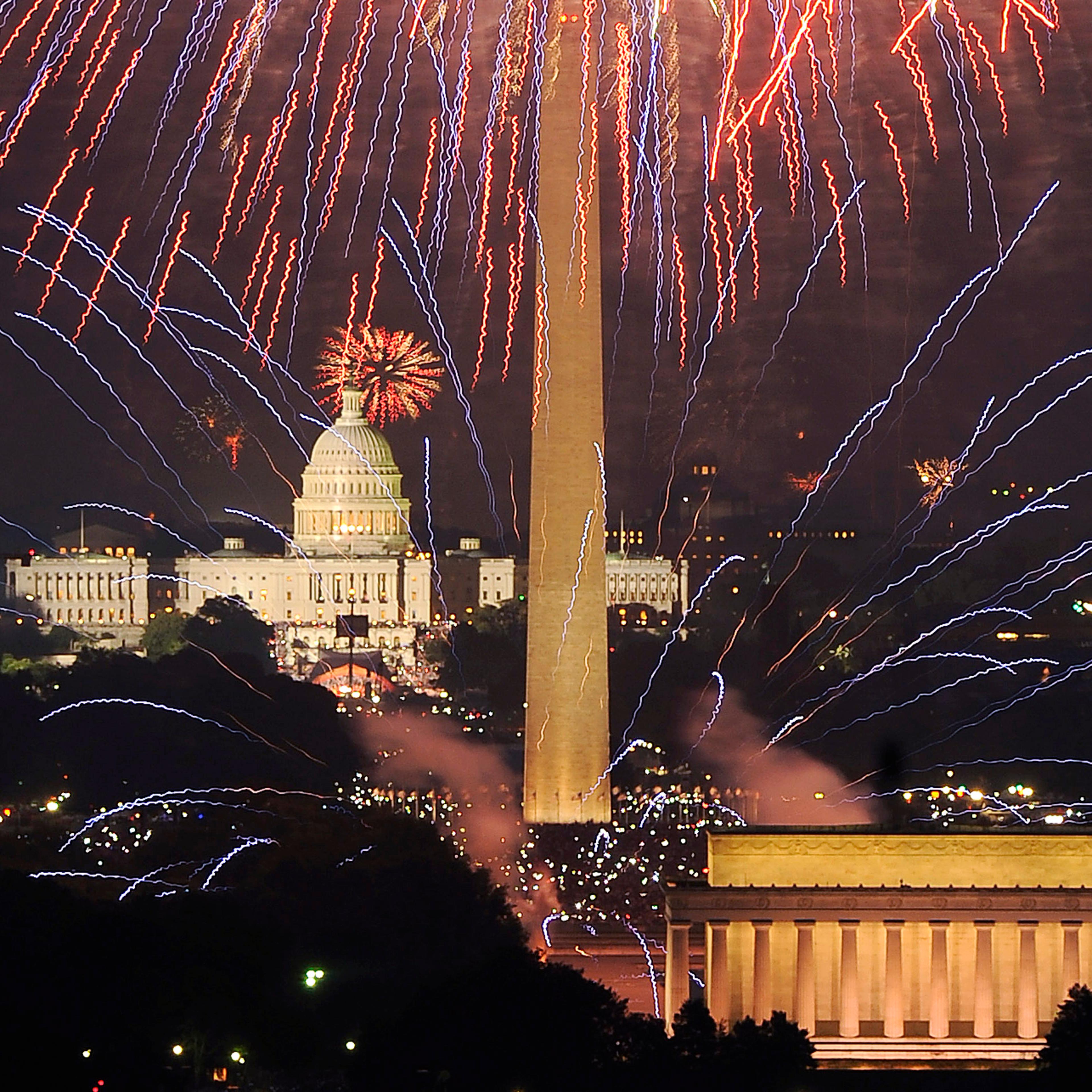 4th of July Fireworks on the National Mall