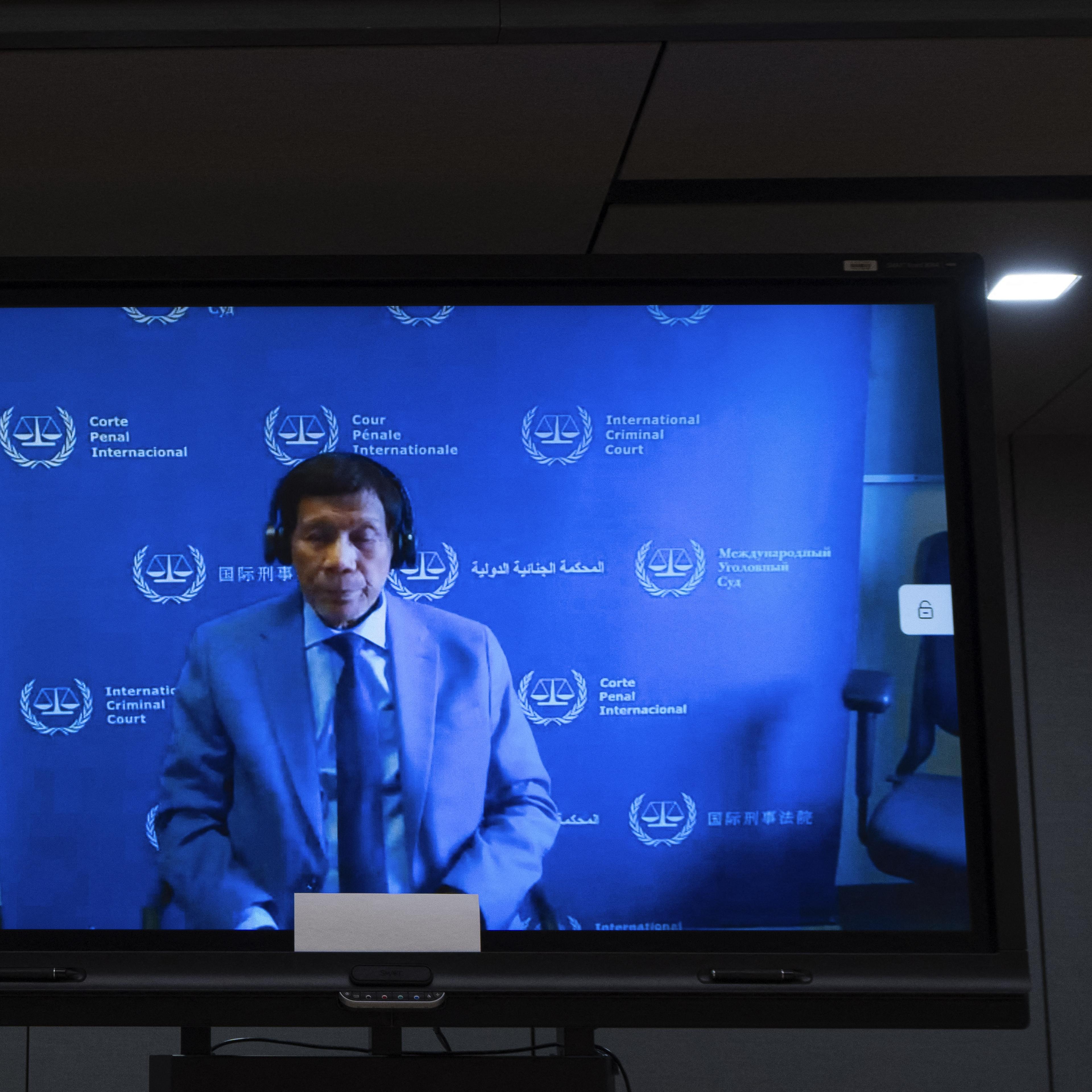 NETHERLANDS-PHILIPPINES-COURT-ICC-DUTERTE