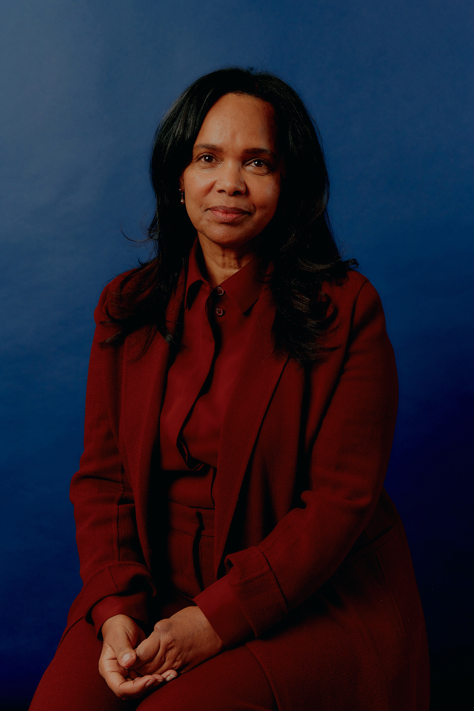 Priscilla Sims Brown, the chief executive of Amalgamated Bank, at a conference in New York, Nov. 30, 2022. 