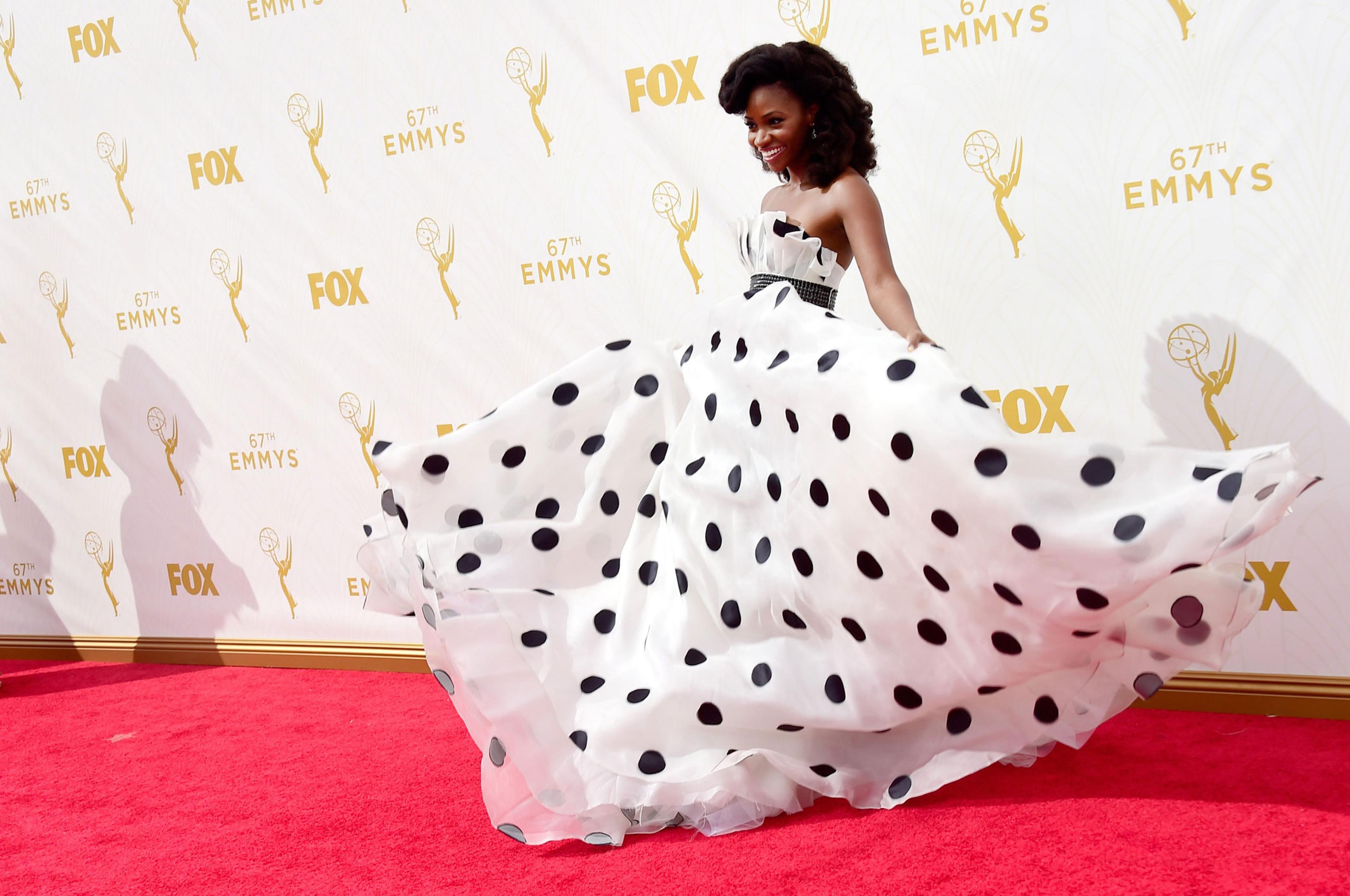 67th Emmys Awards - Teyonah Parris - 2015