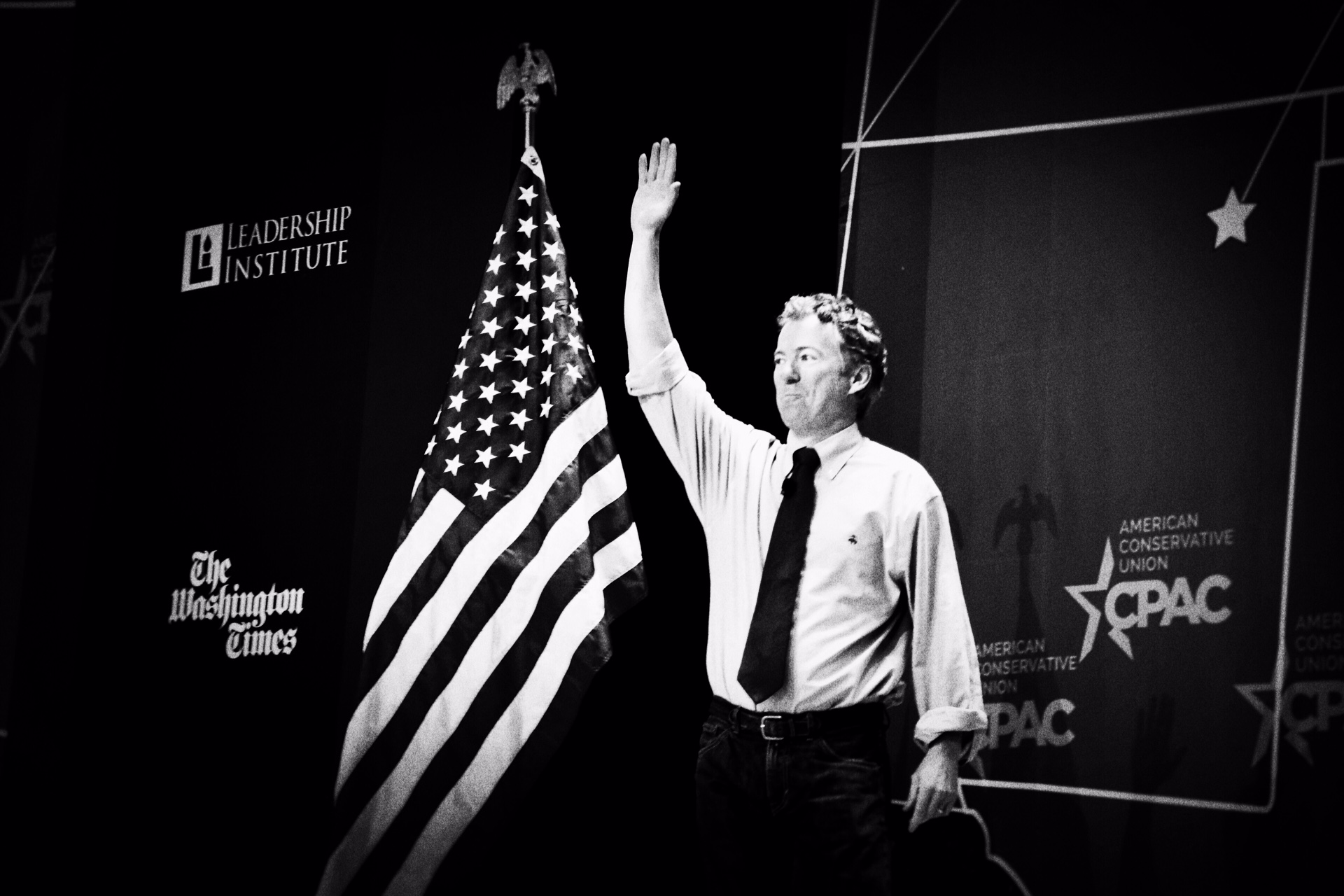Rand Paul speaks at CPAC in National Harbor, Md. on Feb. 27, 2015.