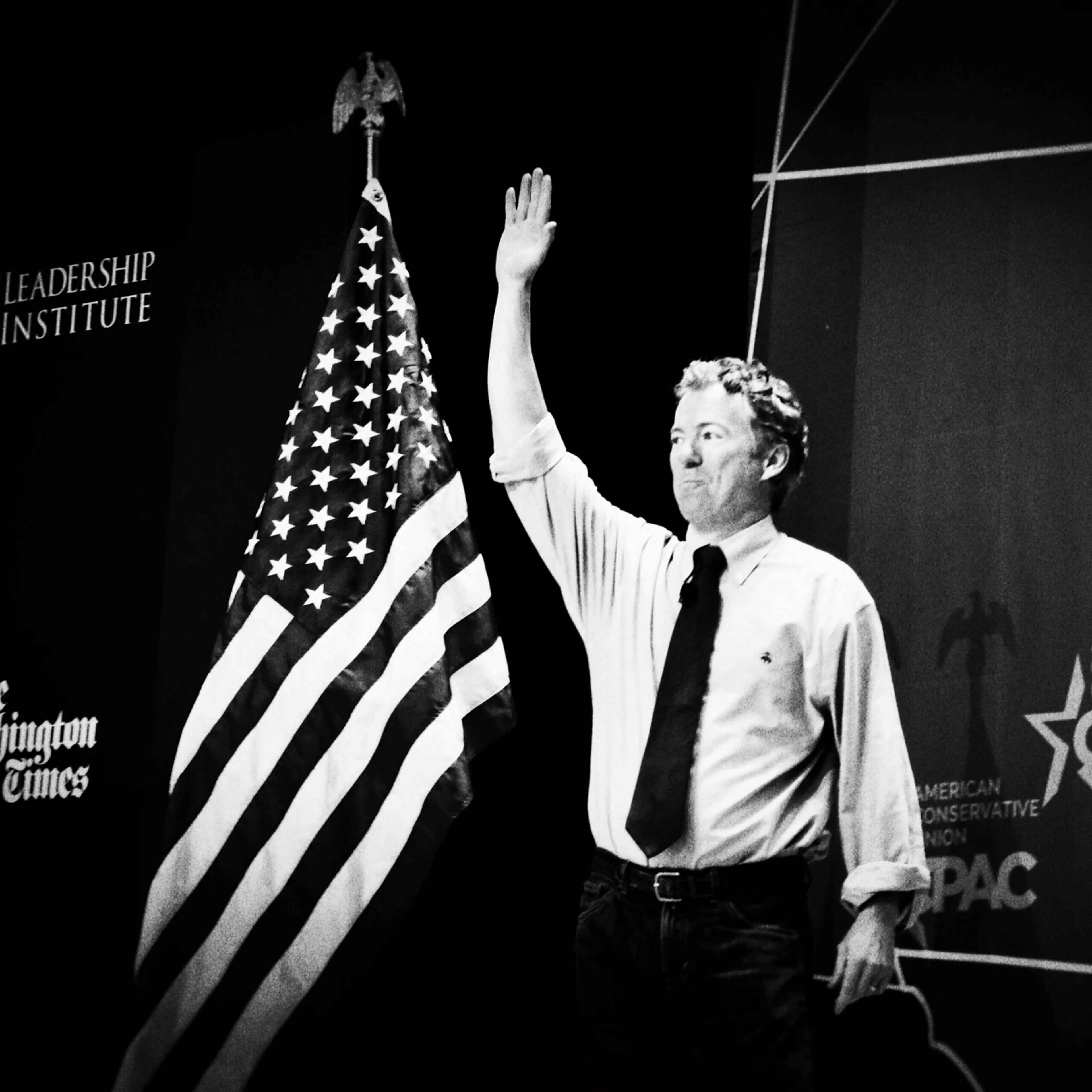 Rand Paul speaks at CPAC in National Harbor, Md. on Feb. 27, 2015.