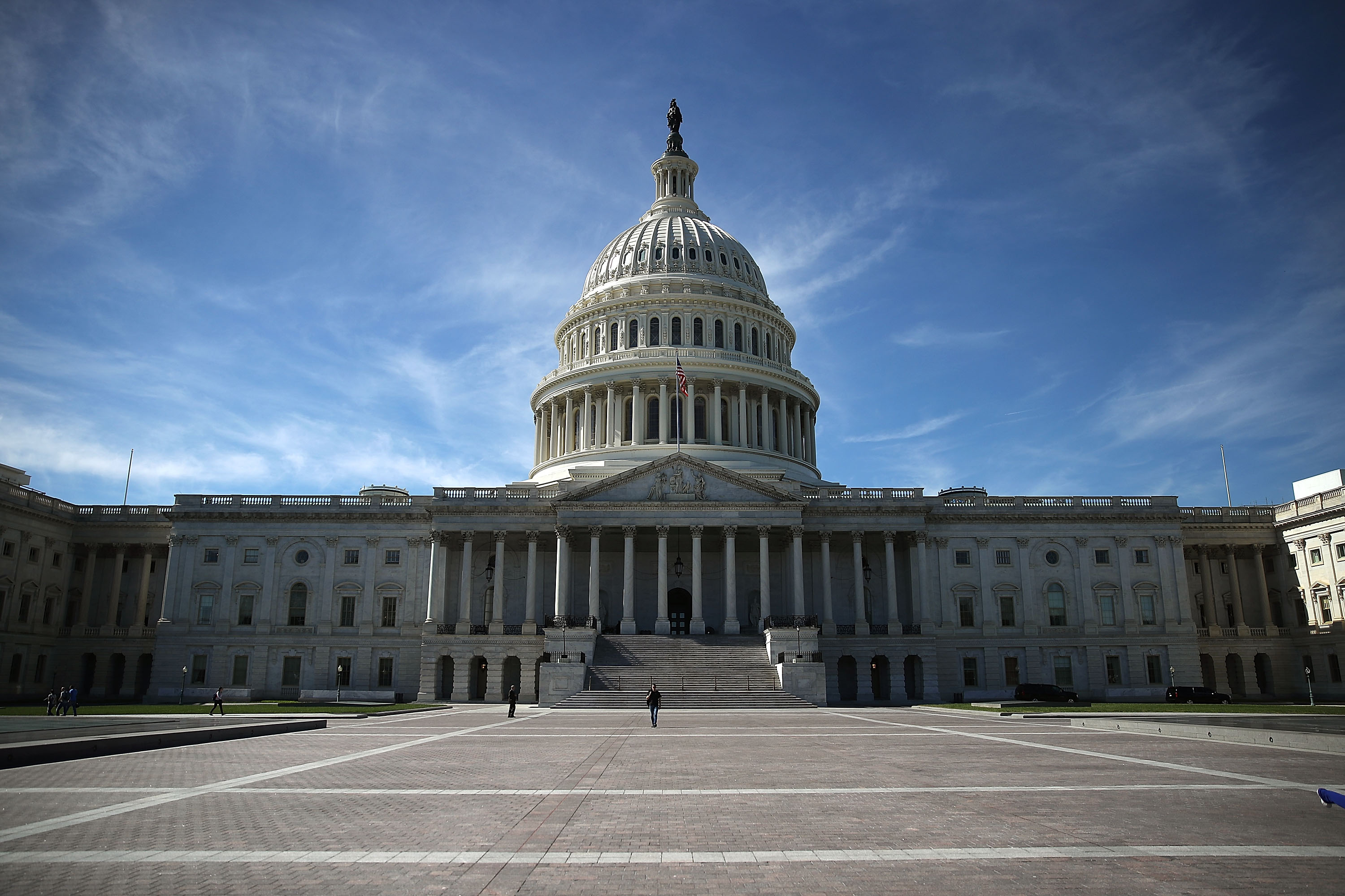 The US Capitol is shown October 11, 2016 in Washington DC.