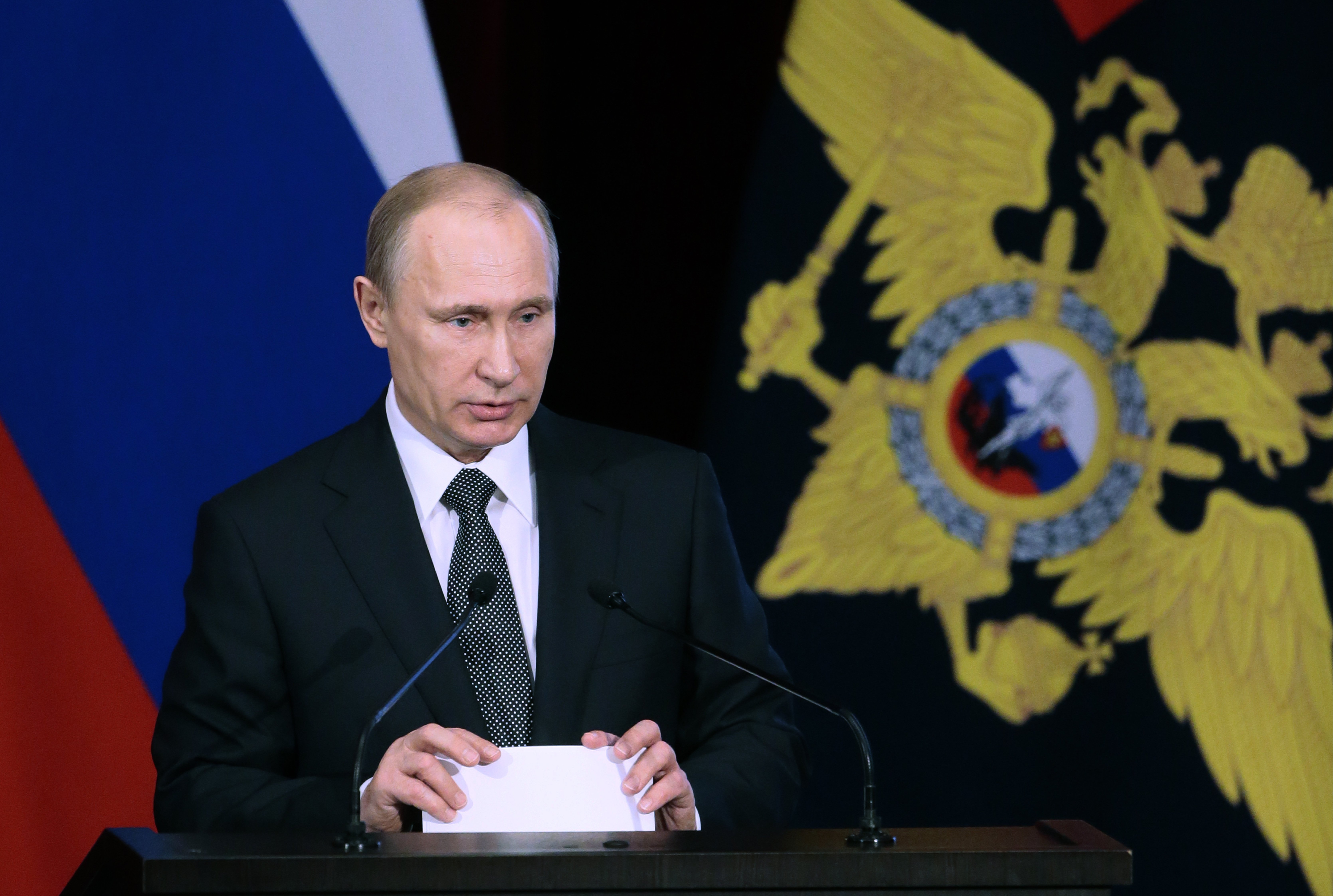 President Putin attends Russian Interior Ministry Collegium meeting