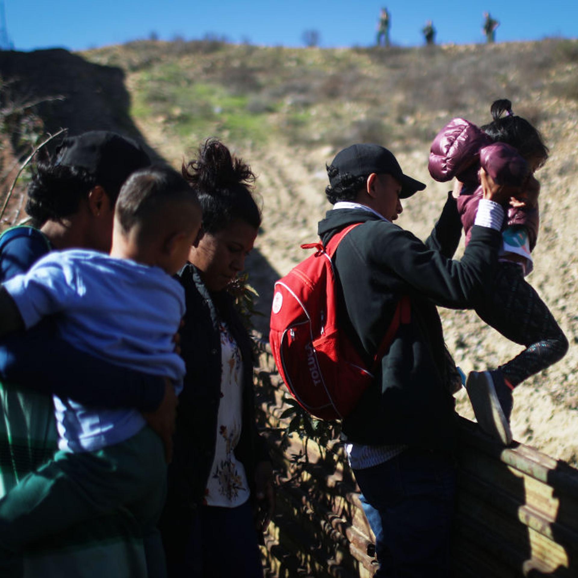 Migrants Continue To Try To Reach The United States At The Tijuana Border
