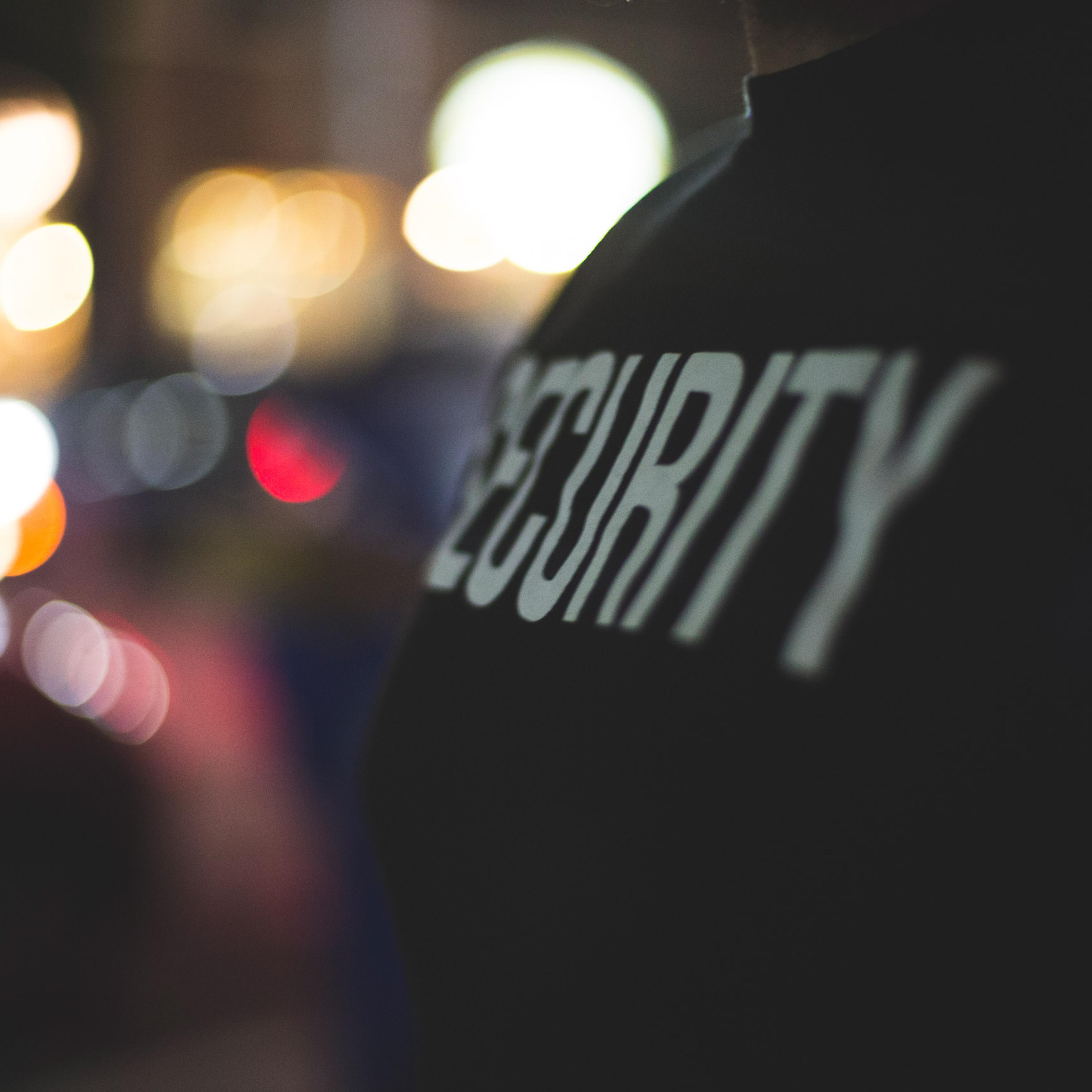 Security Guard at Door