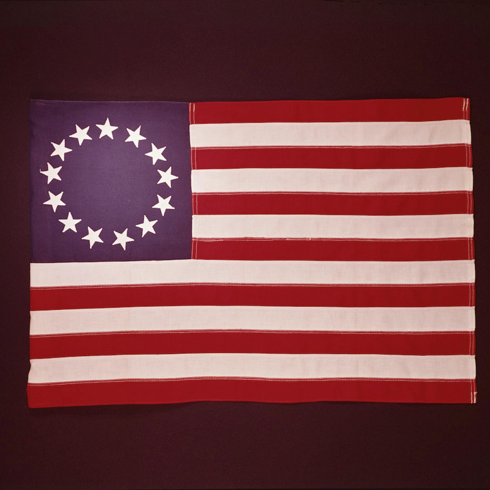 Colonial US flag