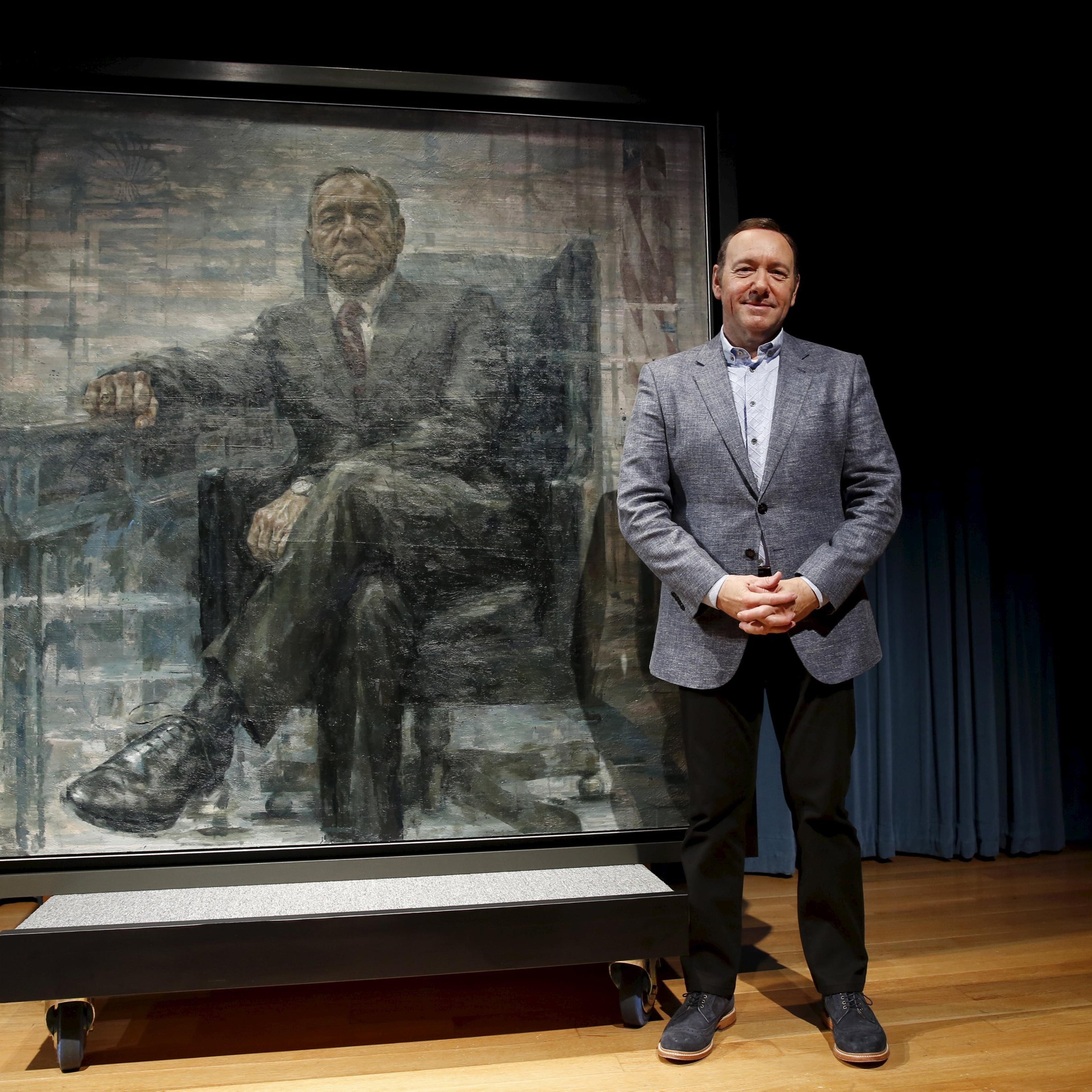 Kevin Spacey President Frank J. Underwood portrait