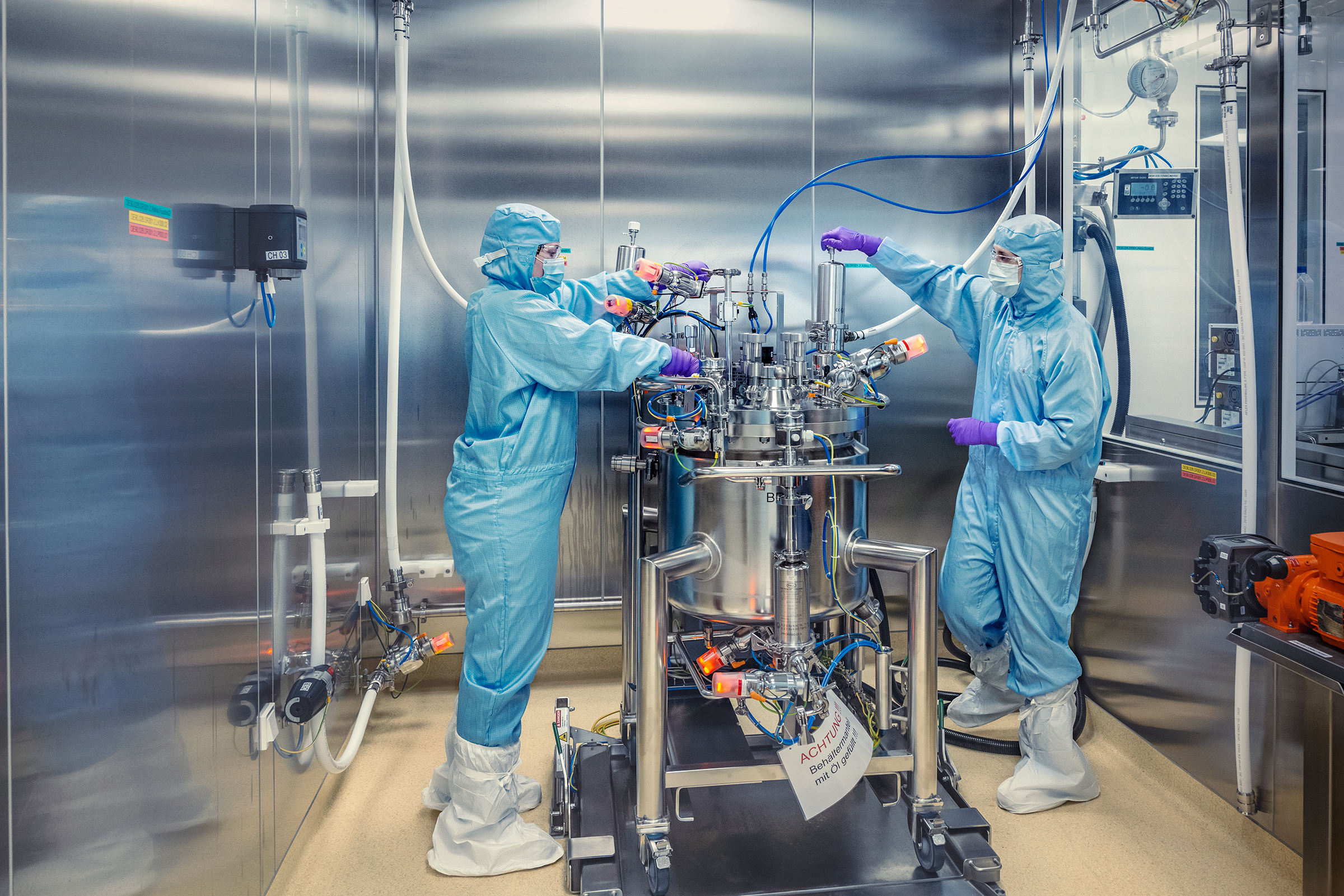 Inside BioNTech's Factory Where Pfizer Vaccine Is Made