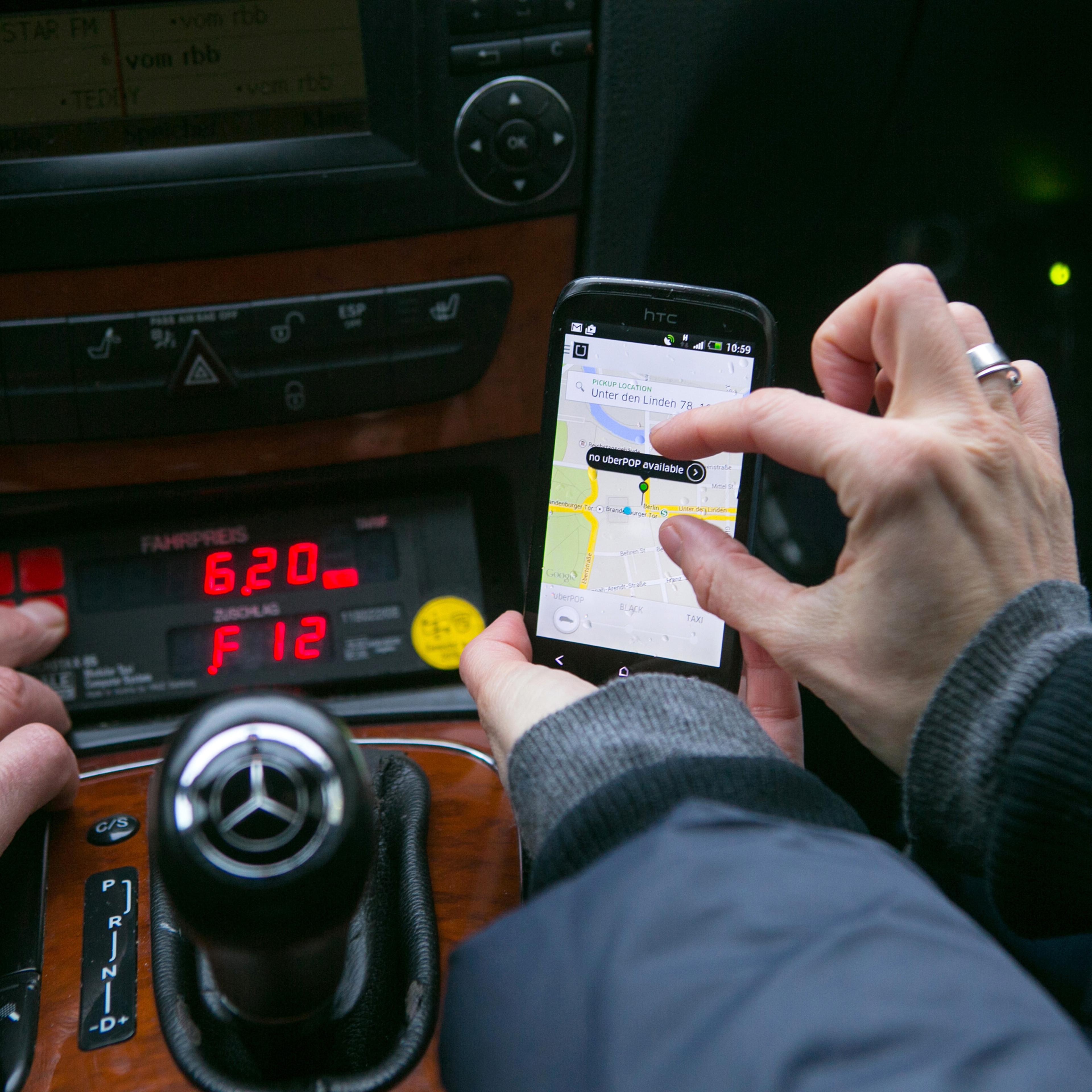 Berlin's Taxis As German Court Considers Uber Technologies Inc. Ban