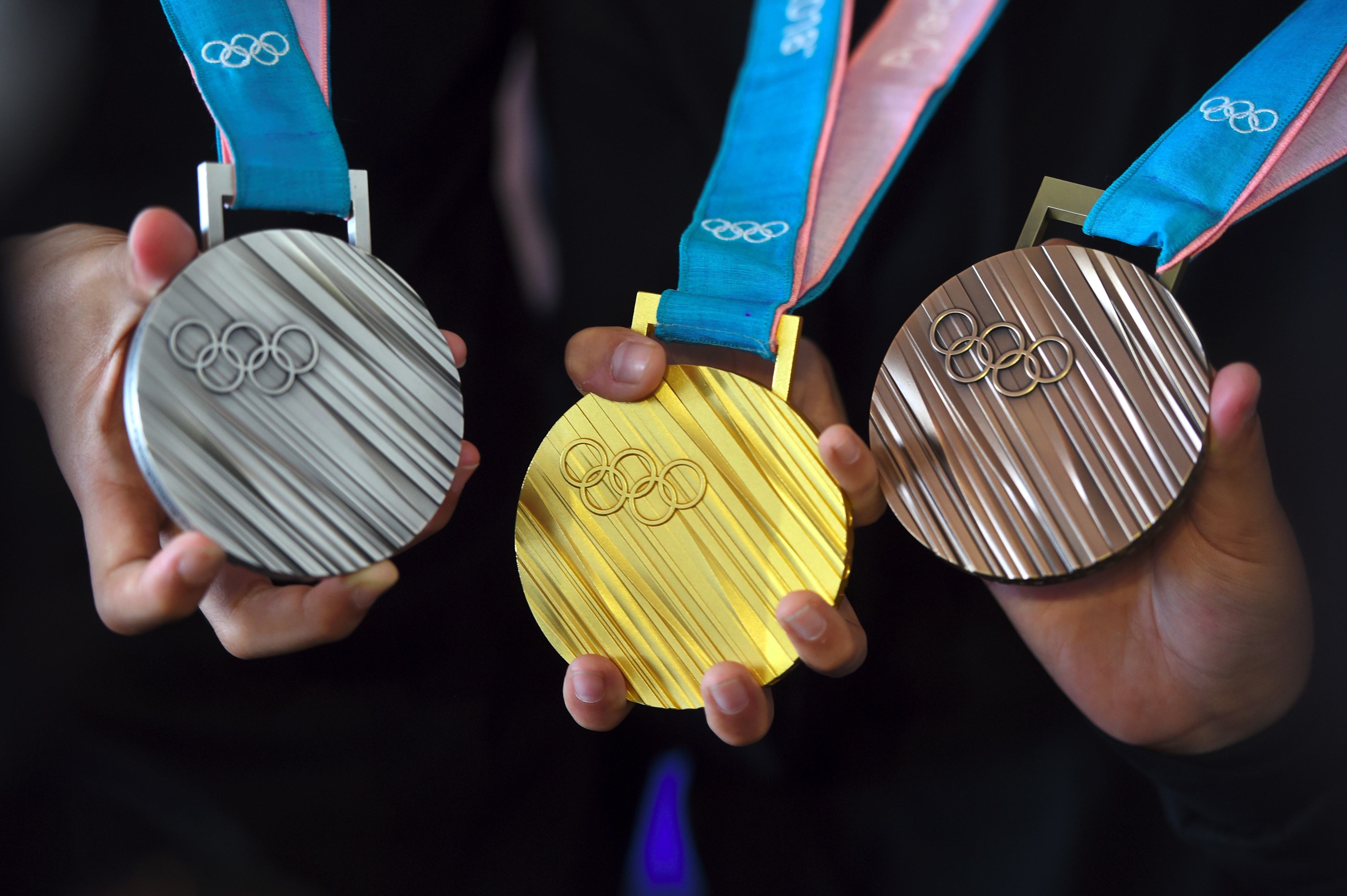 PyeongChang 2018 Olympic medals