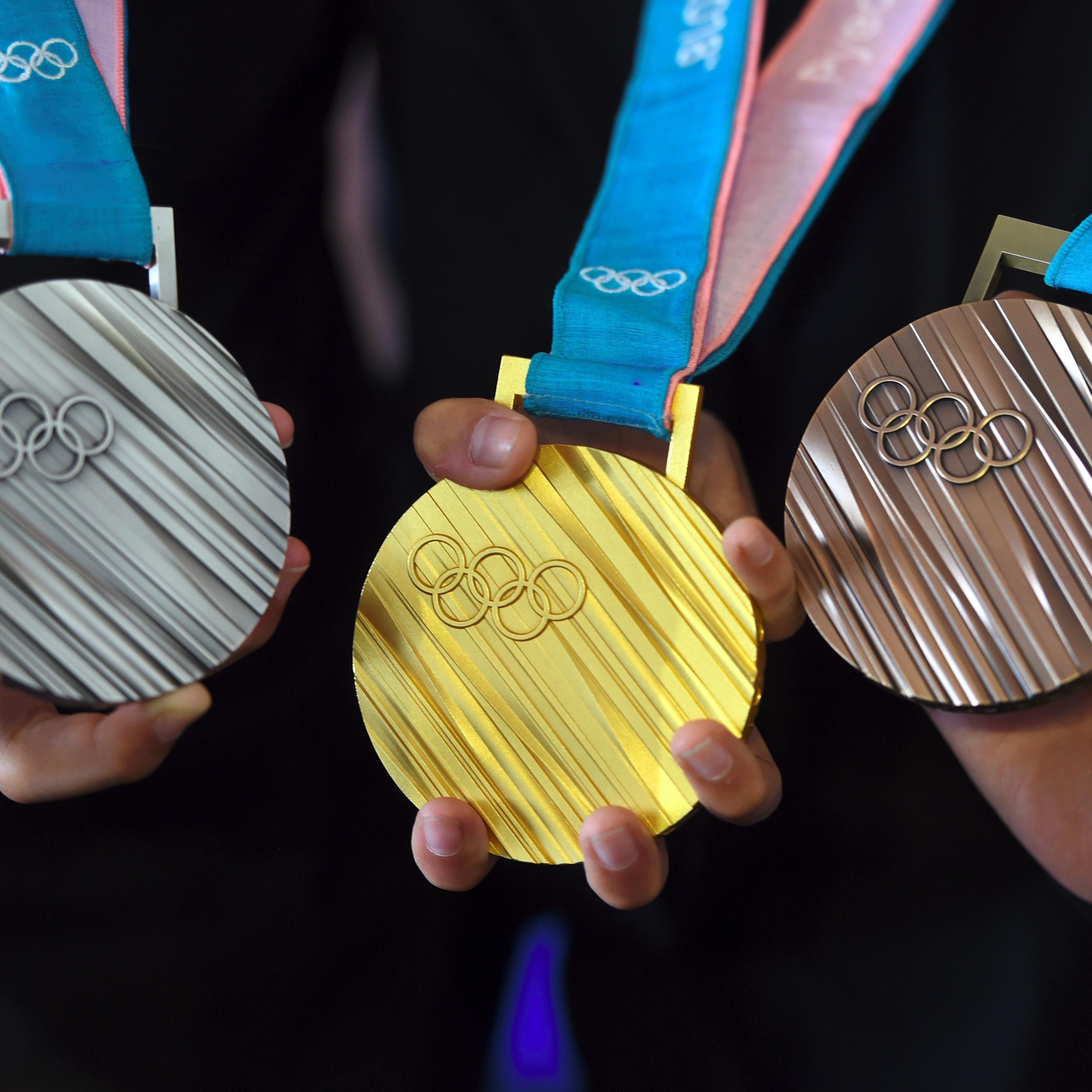 PyeongChang 2018 Olympic medals