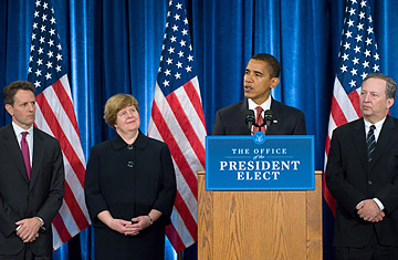 Obama Steps Up to the Plate on the Economy