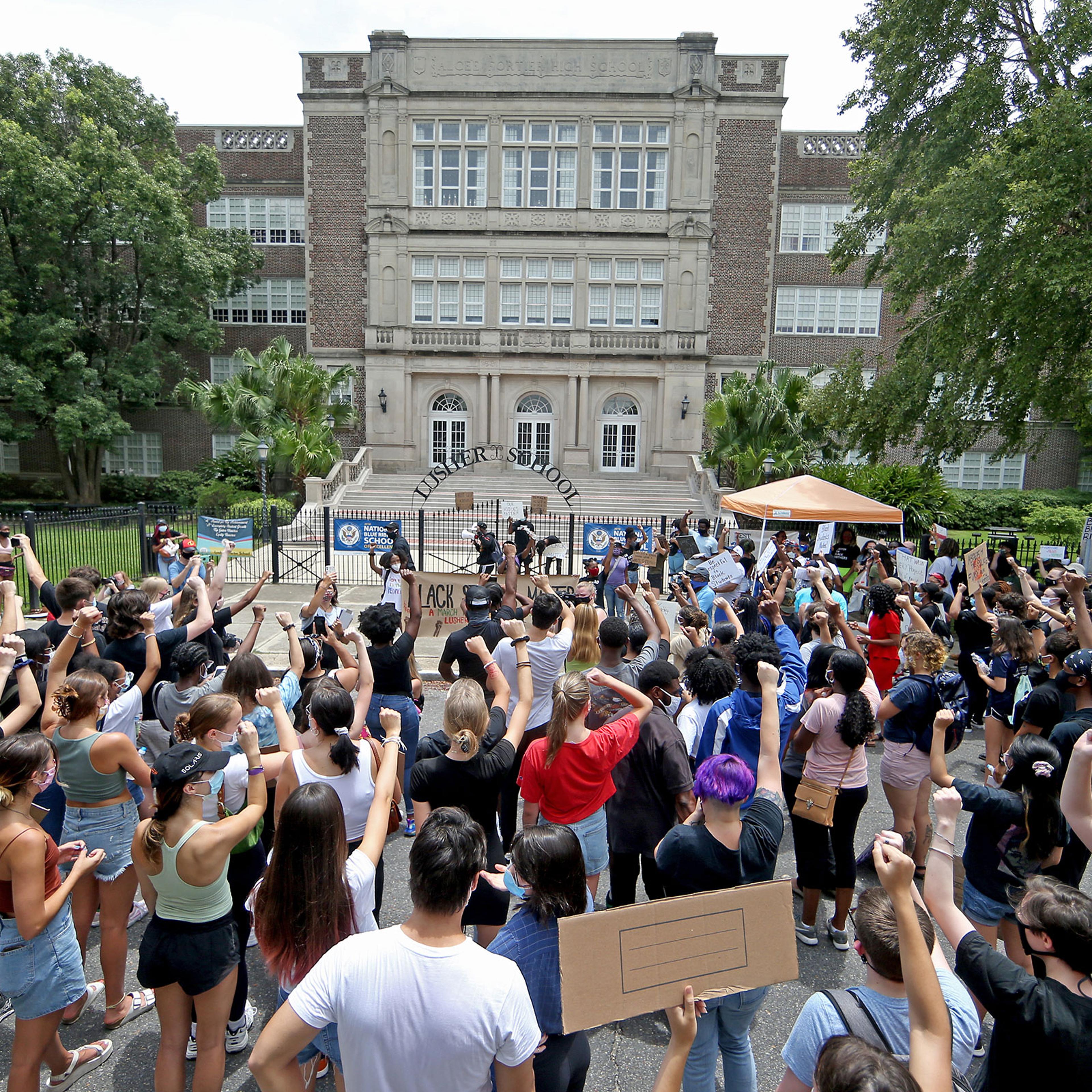 New Orleans Students March To Change School Names From Confederate Educator
