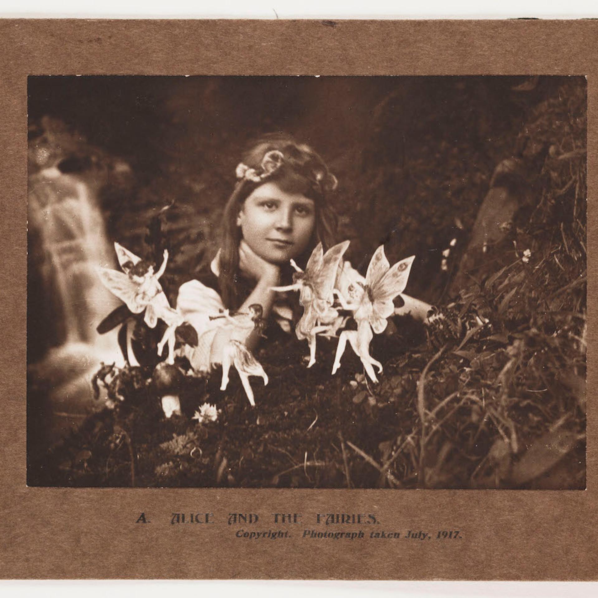 Alice and the Fairies, July 1917.