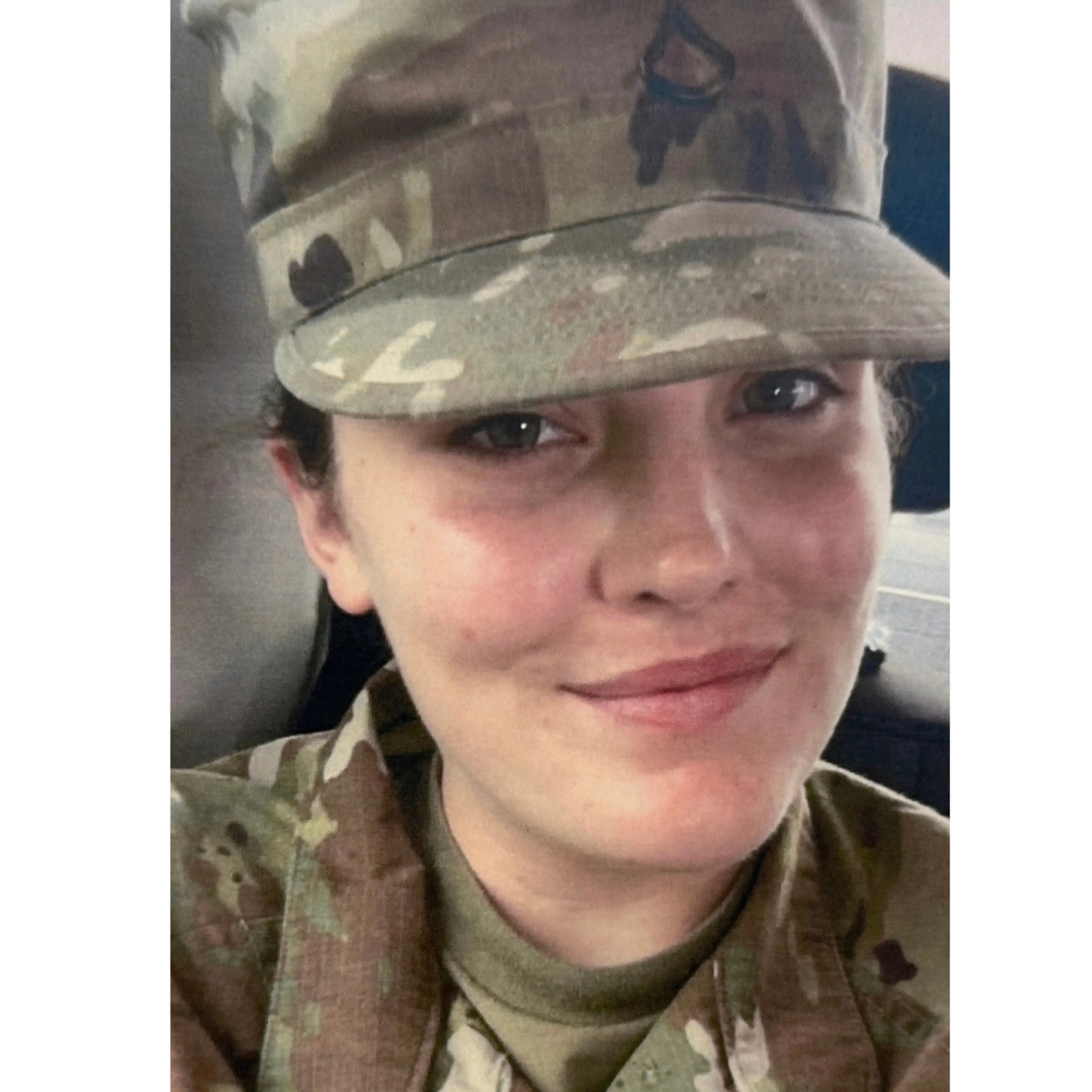 This photo provided by the U.S. Attorney's Office on Thursday, Nov. 27, 2025, shows National Guard member Specialist Sarah Beckstrom.