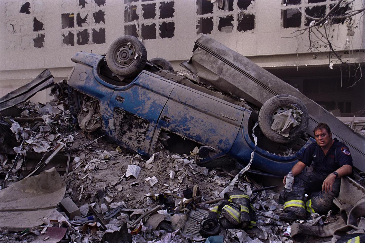 September 11th Attacks: The Story of the Falling Man Photo