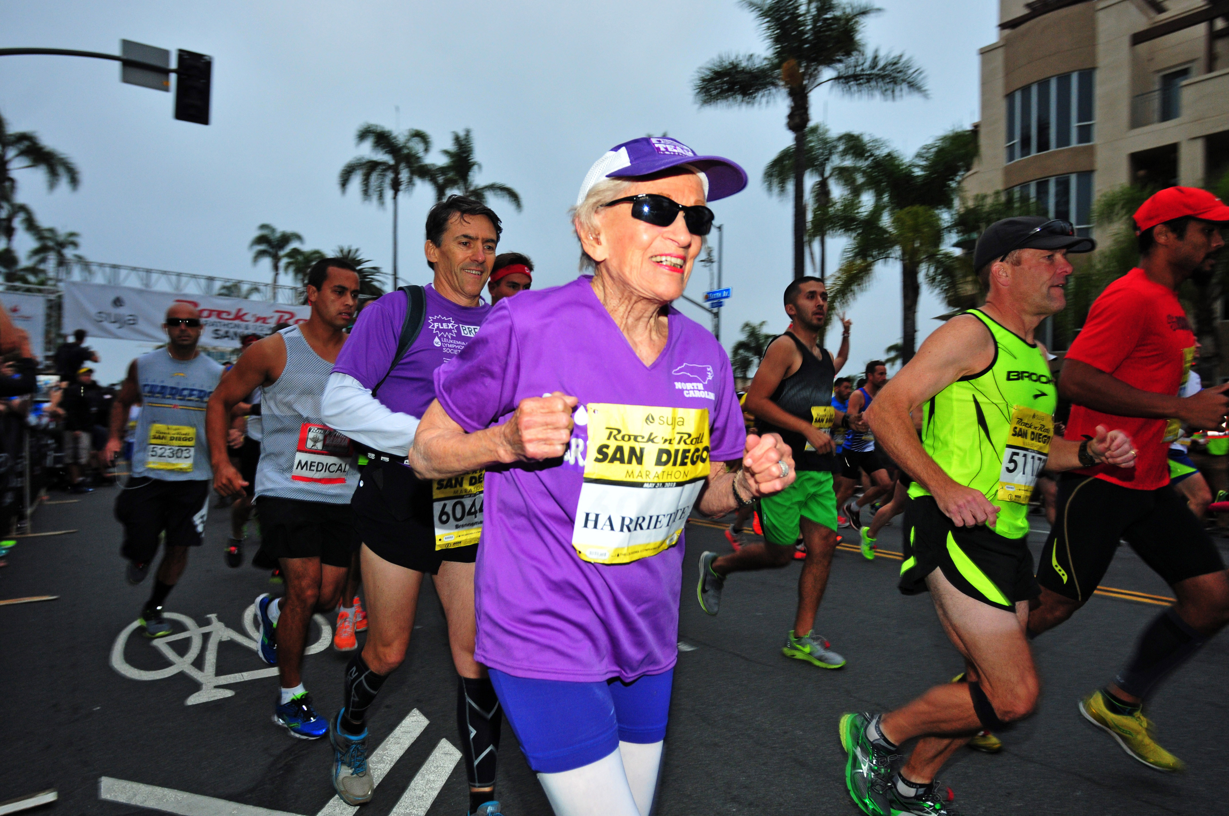 Harriette Thompson, oldest woman marathon runner