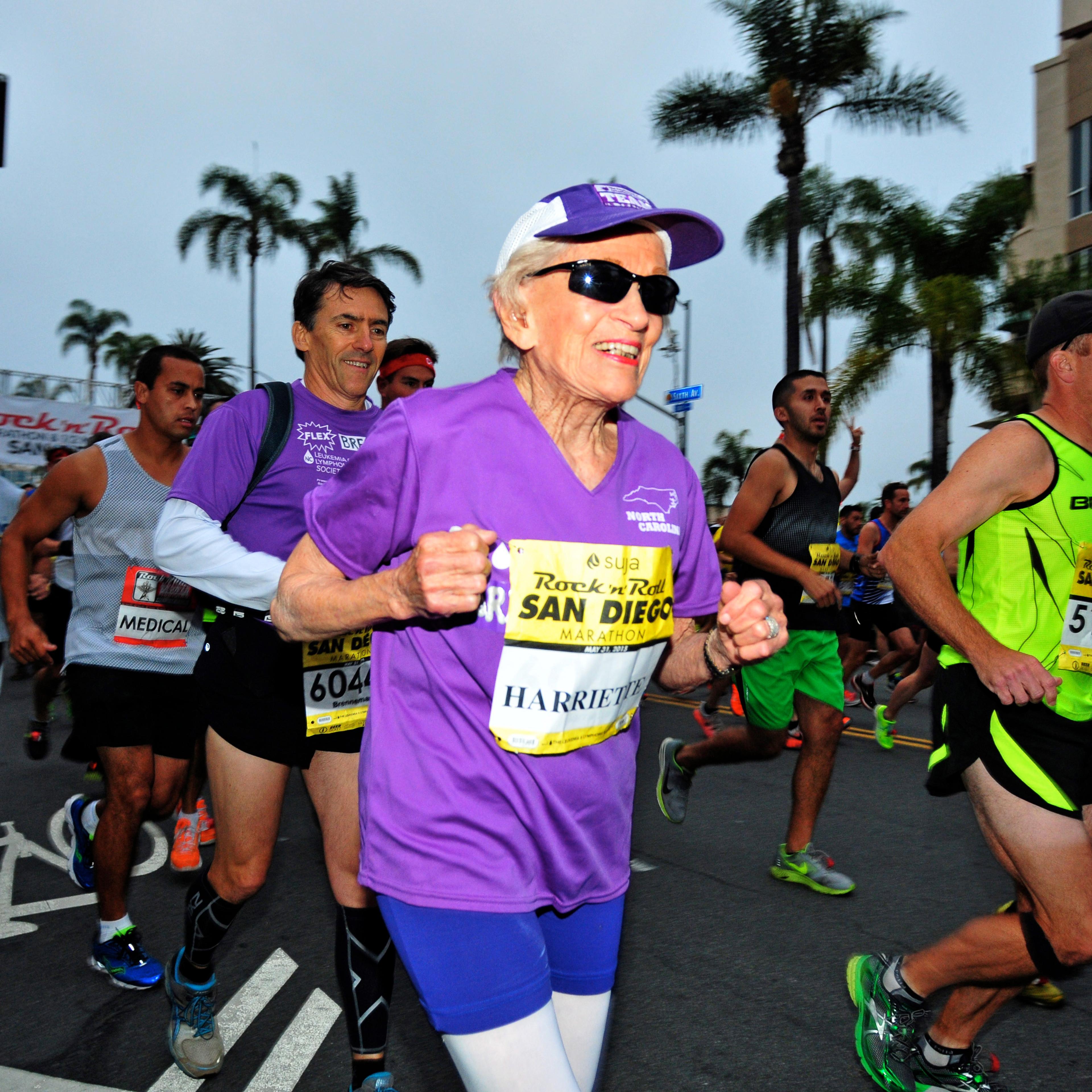 Harriette Thompson, oldest woman marathon runner