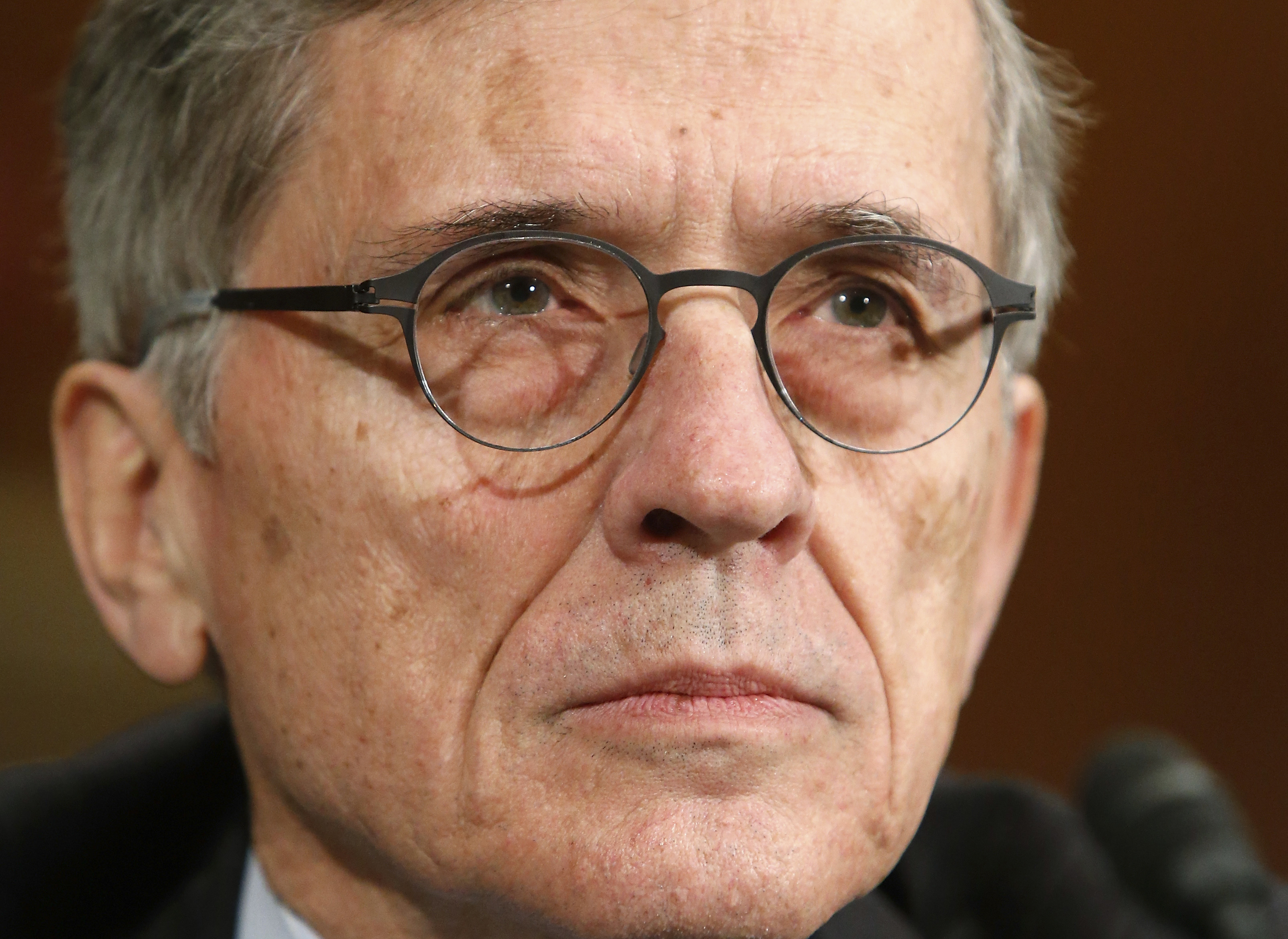 Wheeler testifies before a Senate Appropriations Financial Services and General Government Subcommittee hearing on the FY2015 budget justification for the FCC, on Capitol Hill in Washington