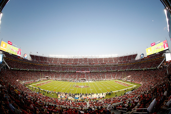 Levi's Stadium in Santa Clara, Calif., where Super Bowl 50 will take place on Feb. 7, 2016.